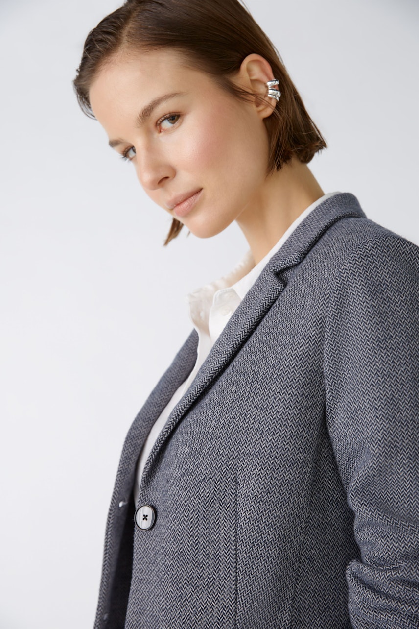 Bild 6 von Blazer - grey blue in grey blue | Oui