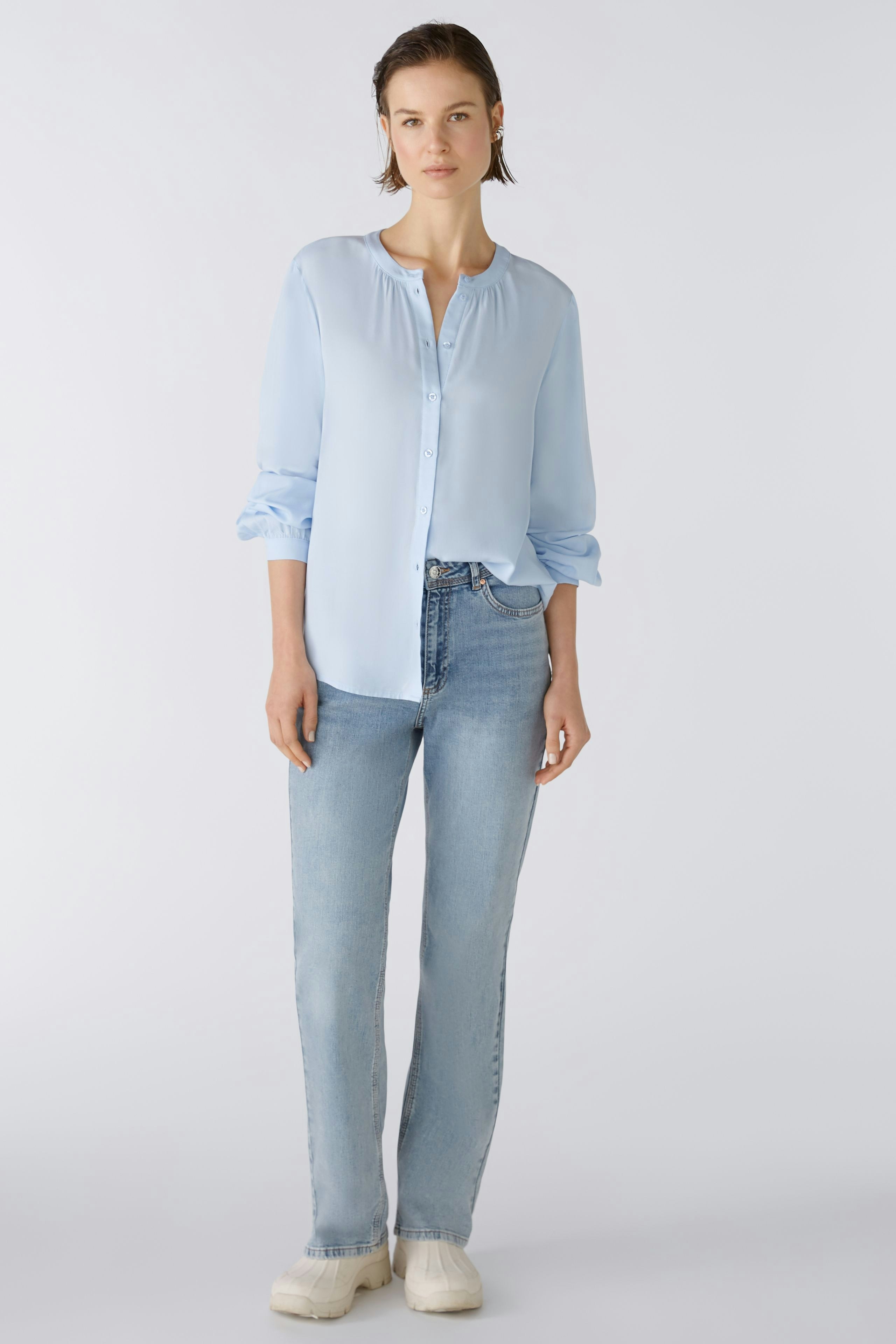 Bild 2 von Blouse - light blue in light blue | Oui