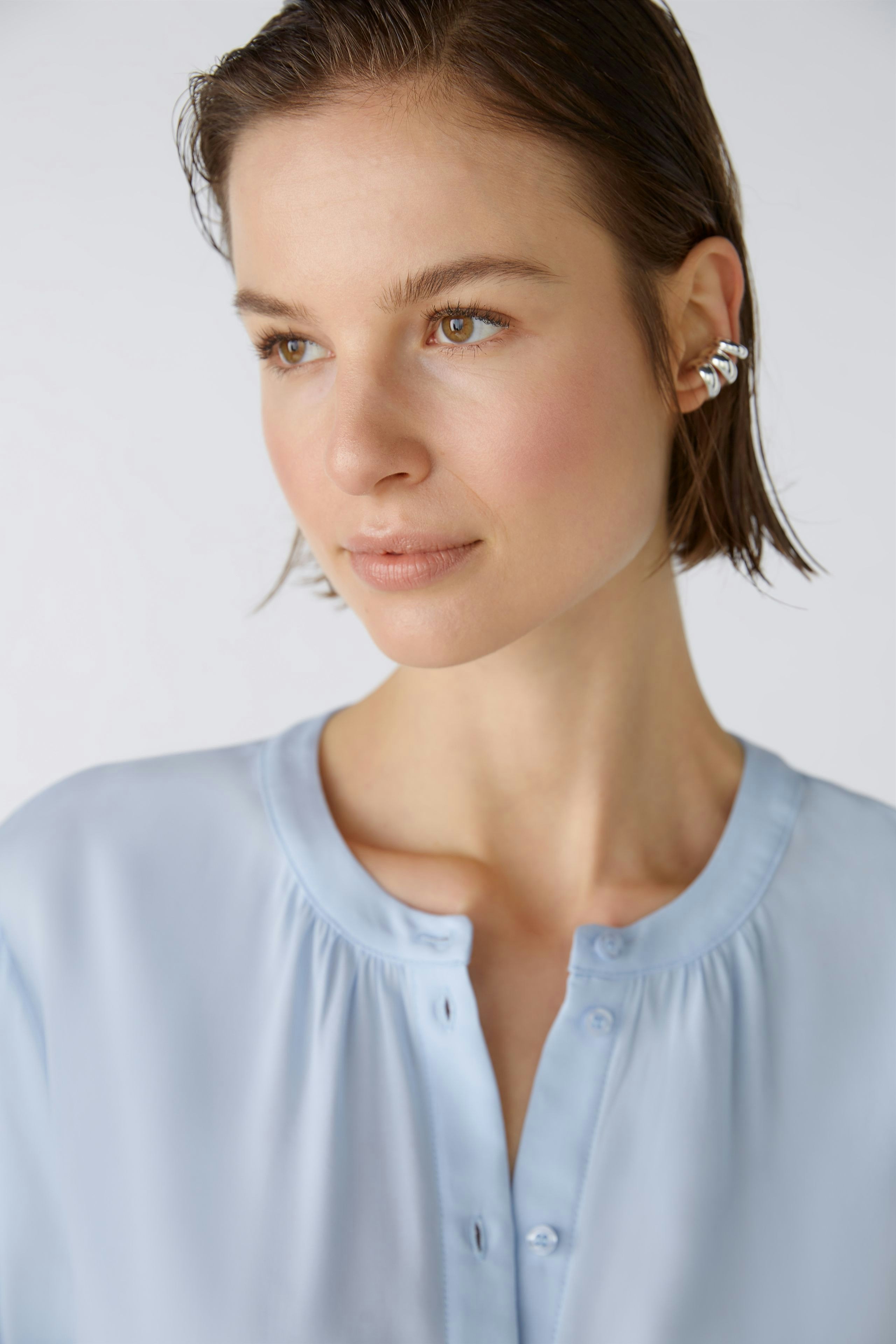 Bild 4 von Blouse - light blue in light blue | Oui