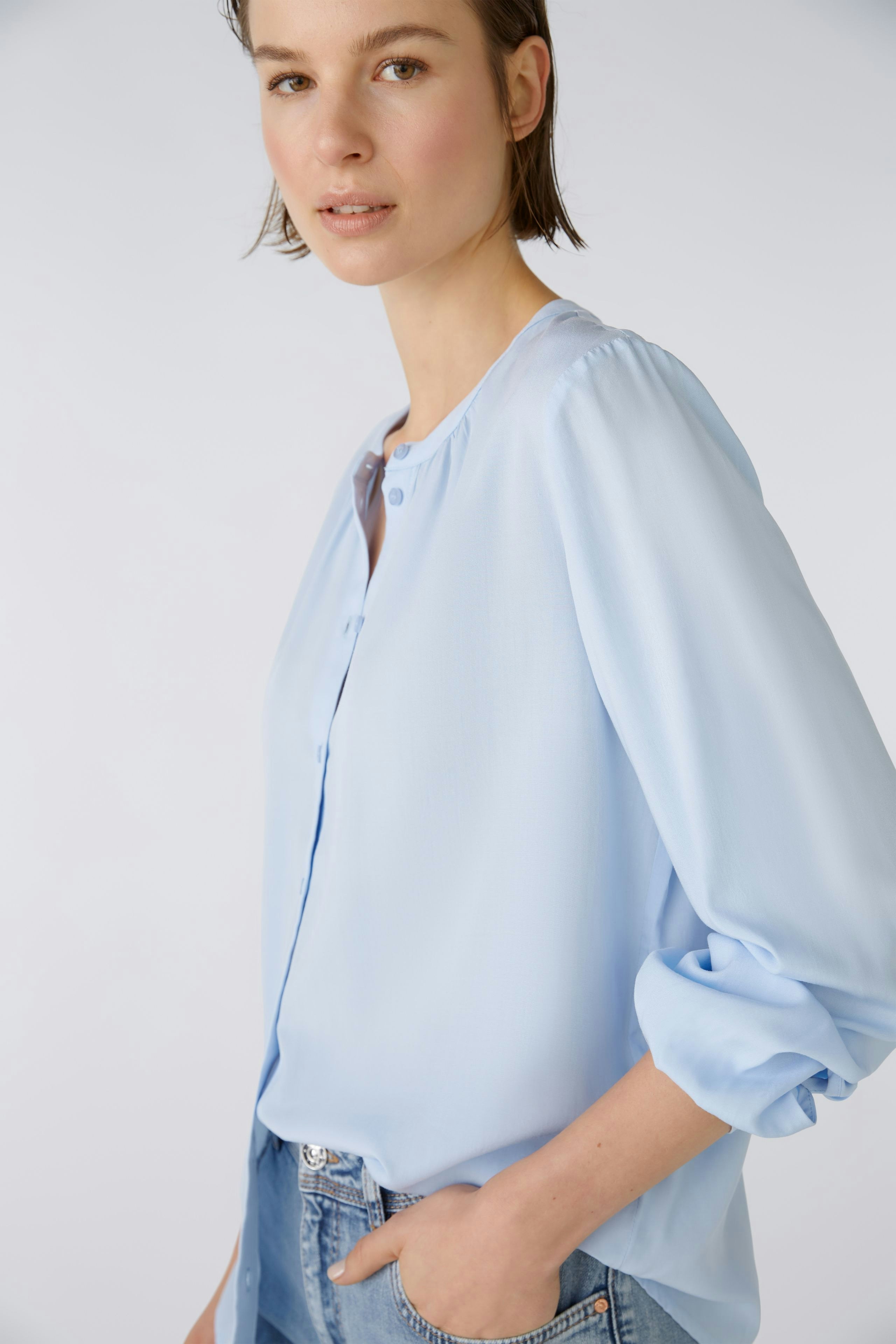 Bild 7 von Blouse - light blue in light blue | Oui