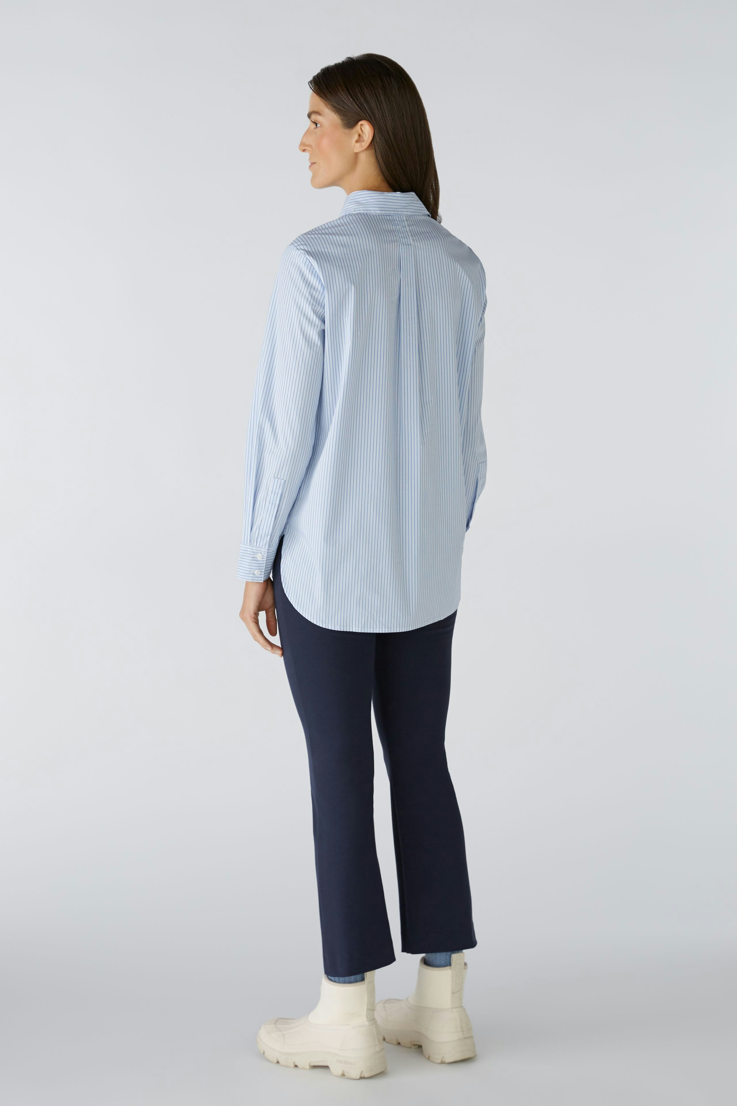 Bild 3 von Shirt blouse - blue white in blue white | Oui