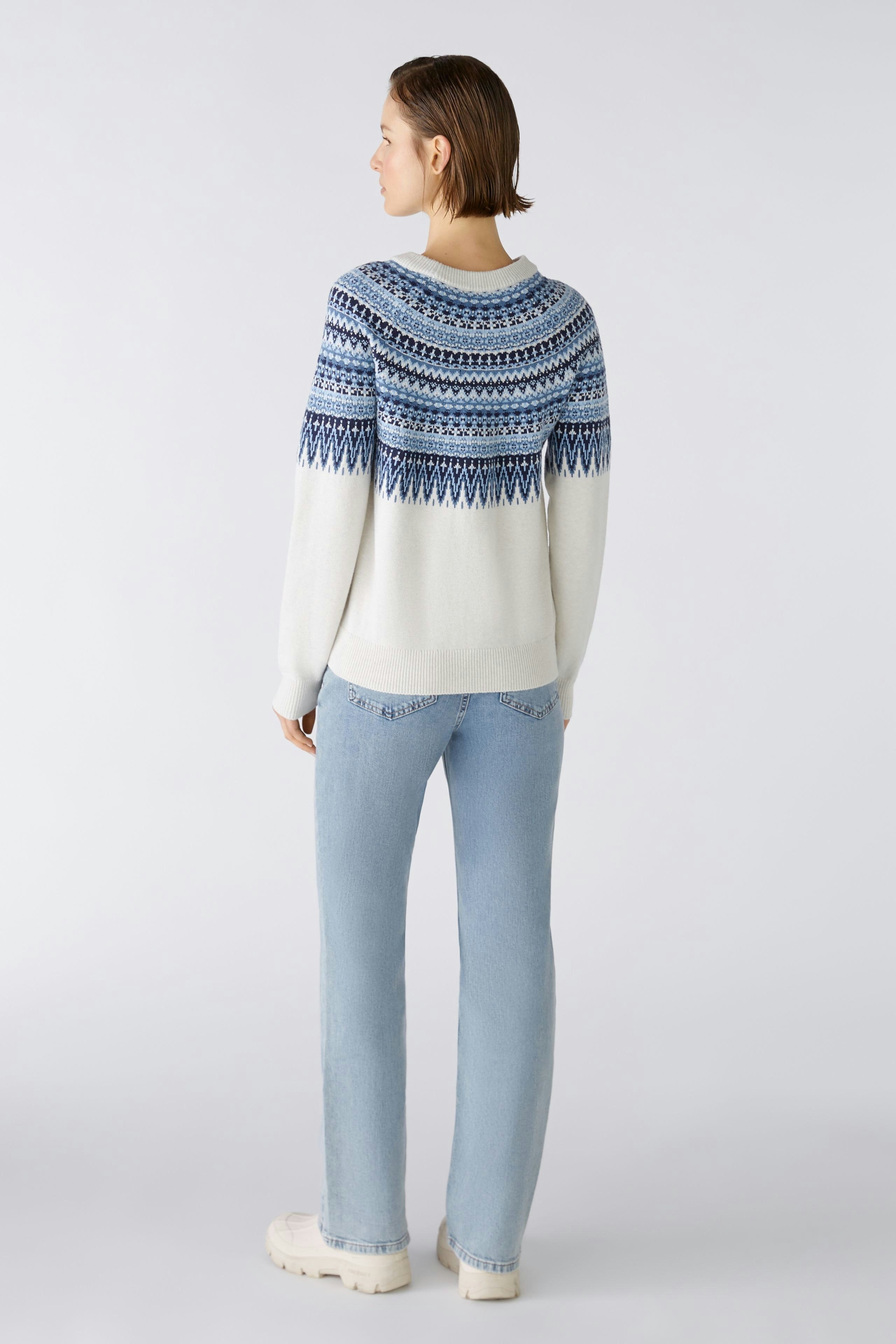 Bild 3 von Raglanpullover - light grey blue in light grey blue | Oui