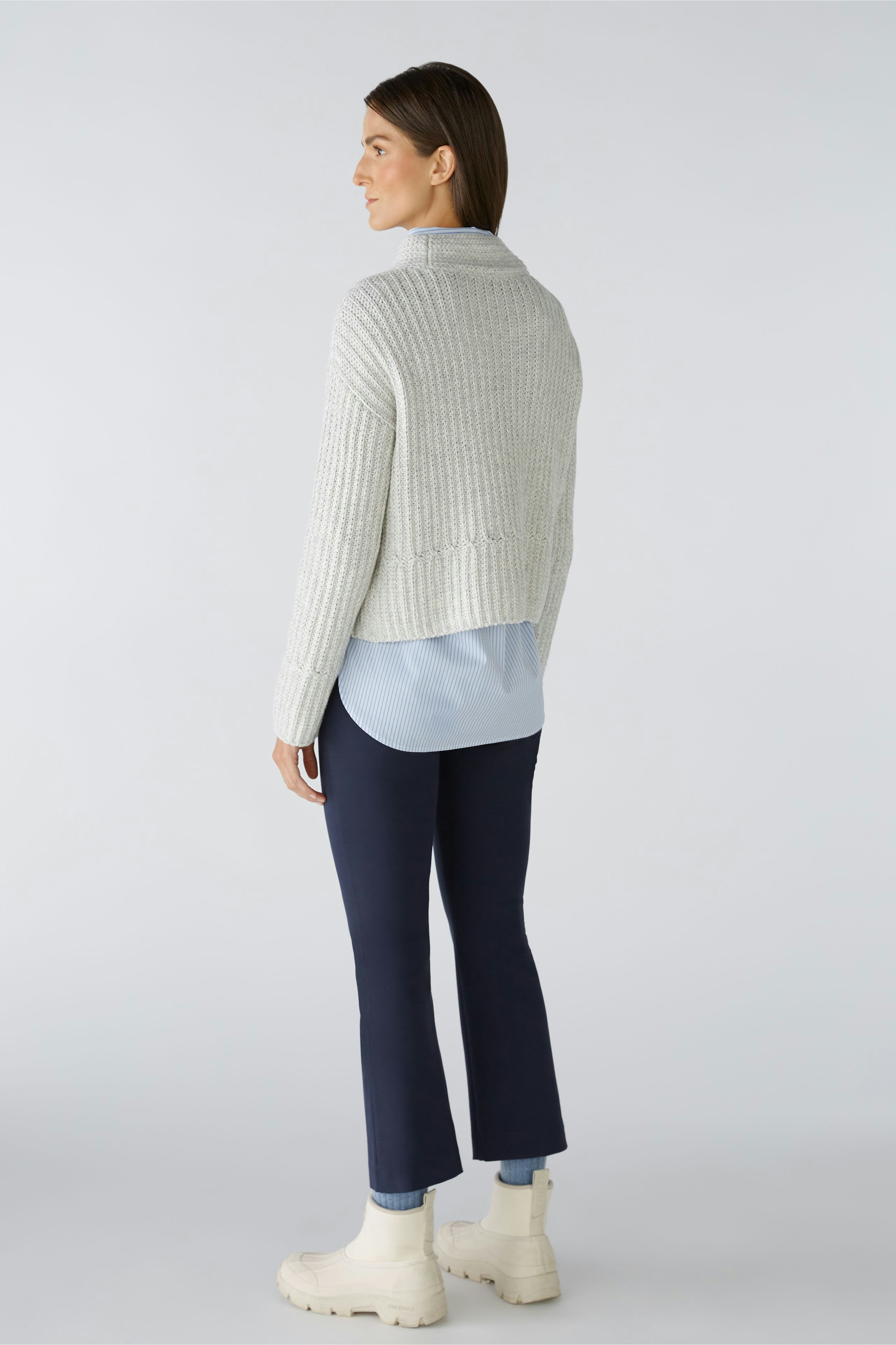 Bild 3 von pullover - light grey grey in light grey grey | Oui