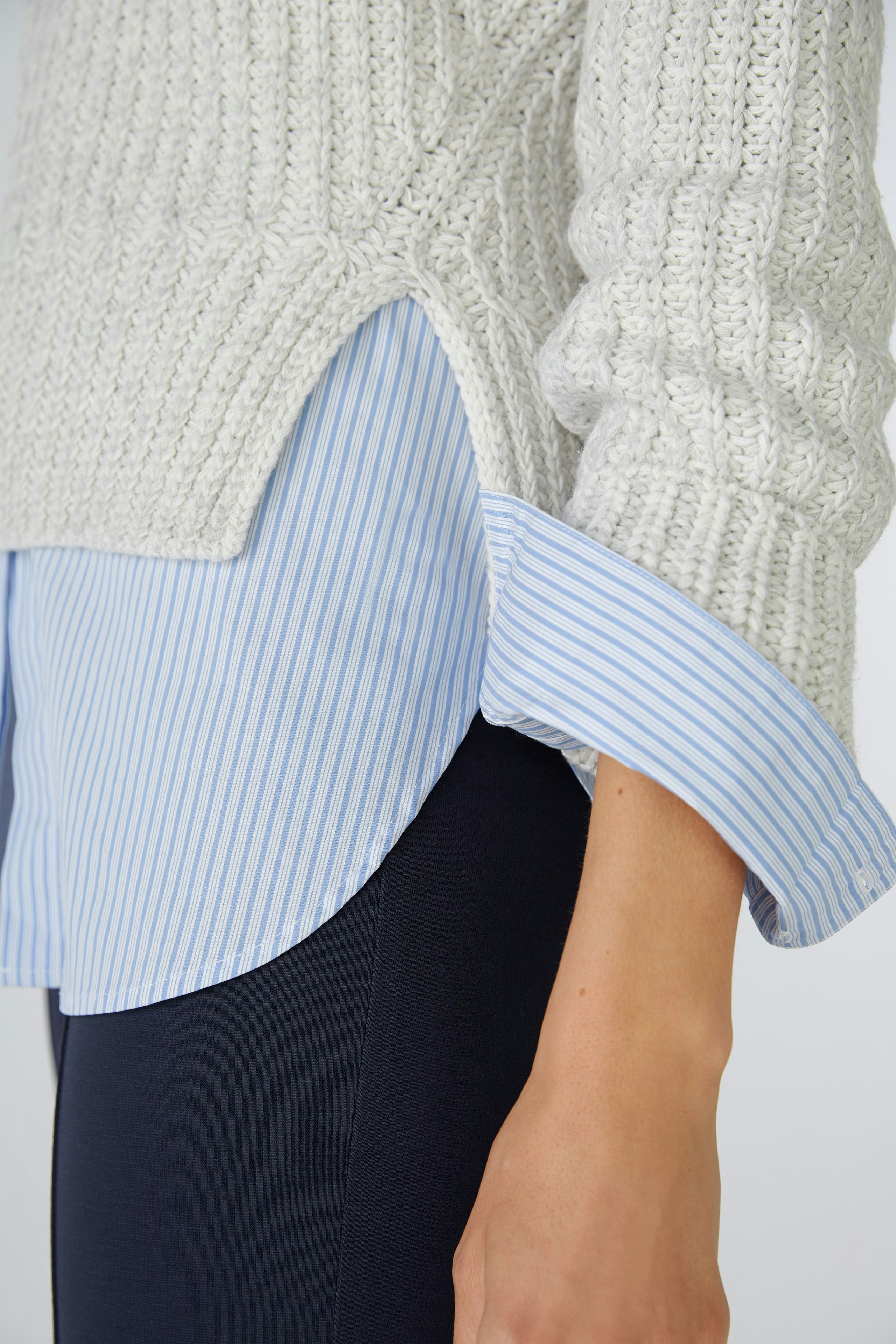 Bild 5 von pullover - light grey grey in light grey grey | Oui