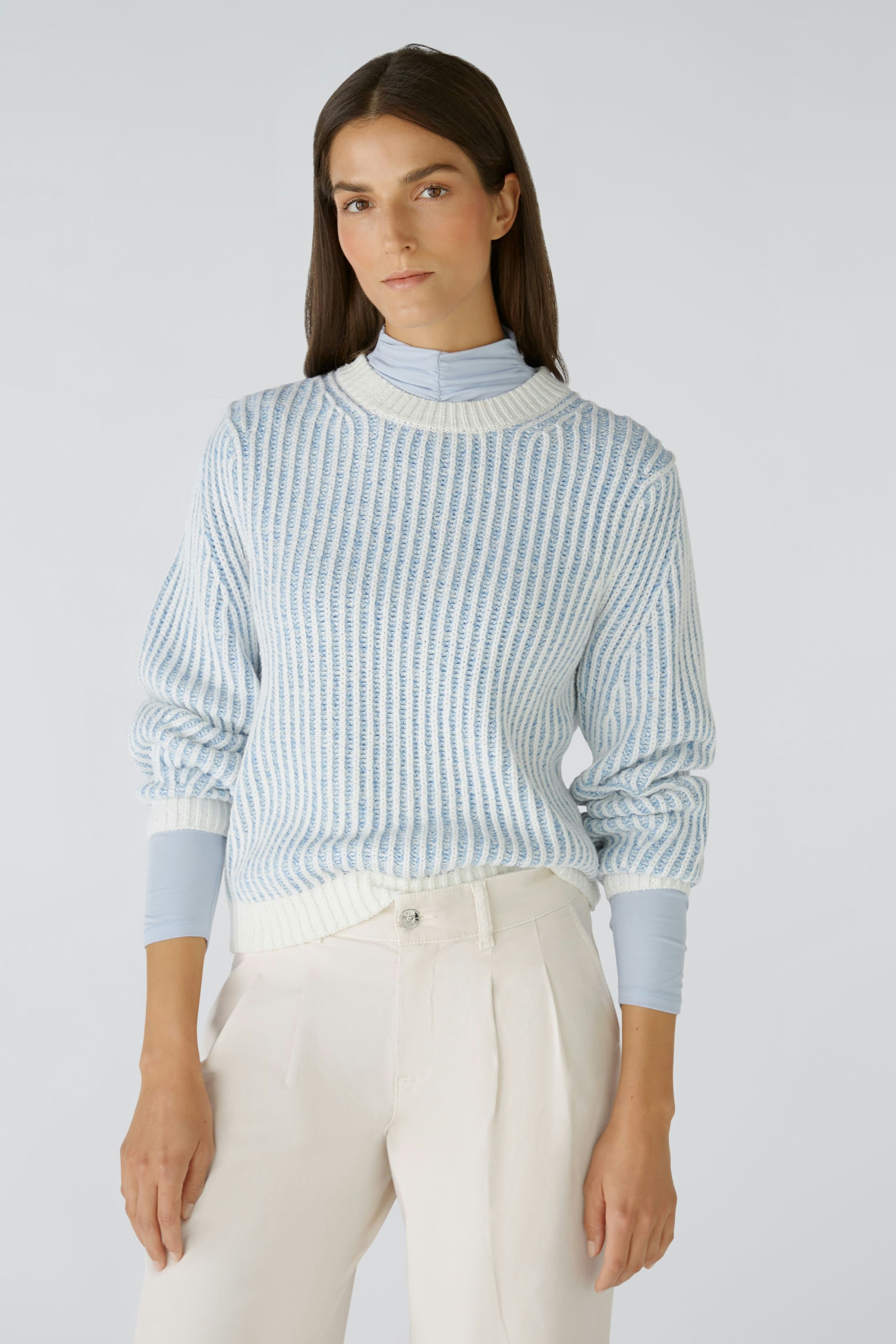 Bild 2 von Pullover - offwhite blue in offwhite blue | Oui