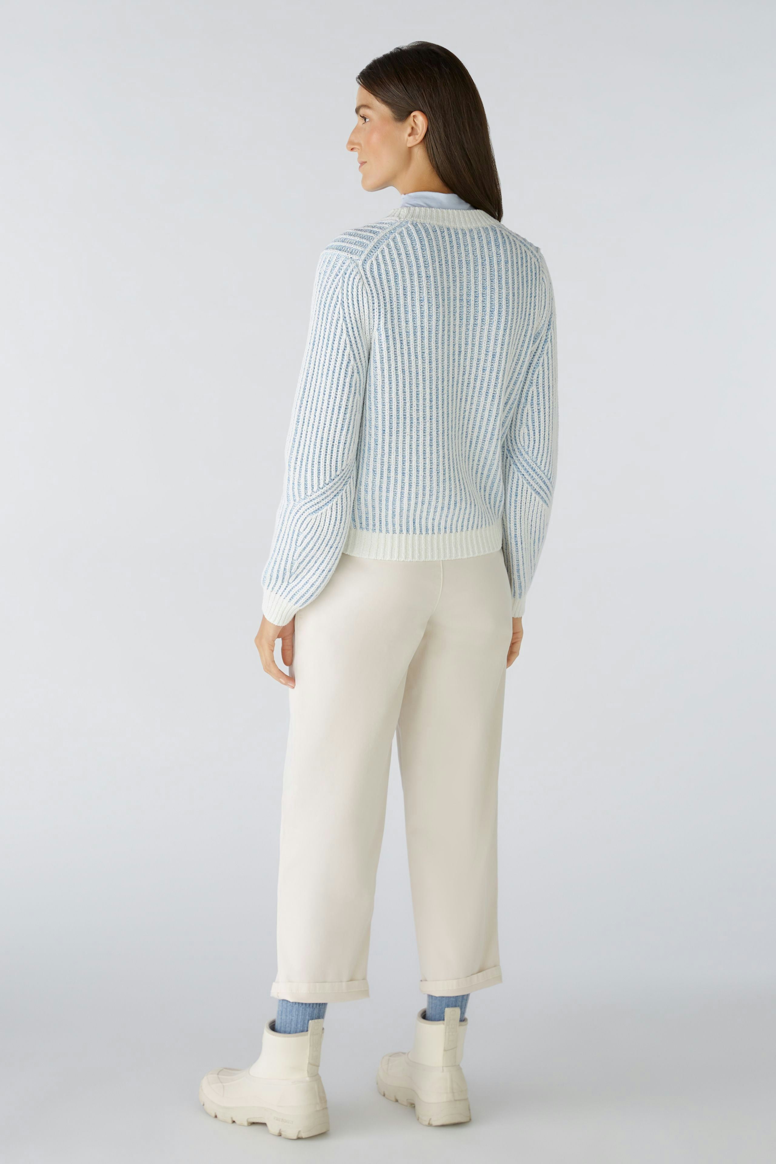 Bild 3 von Pullover - offwhite blue in offwhite blue | Oui