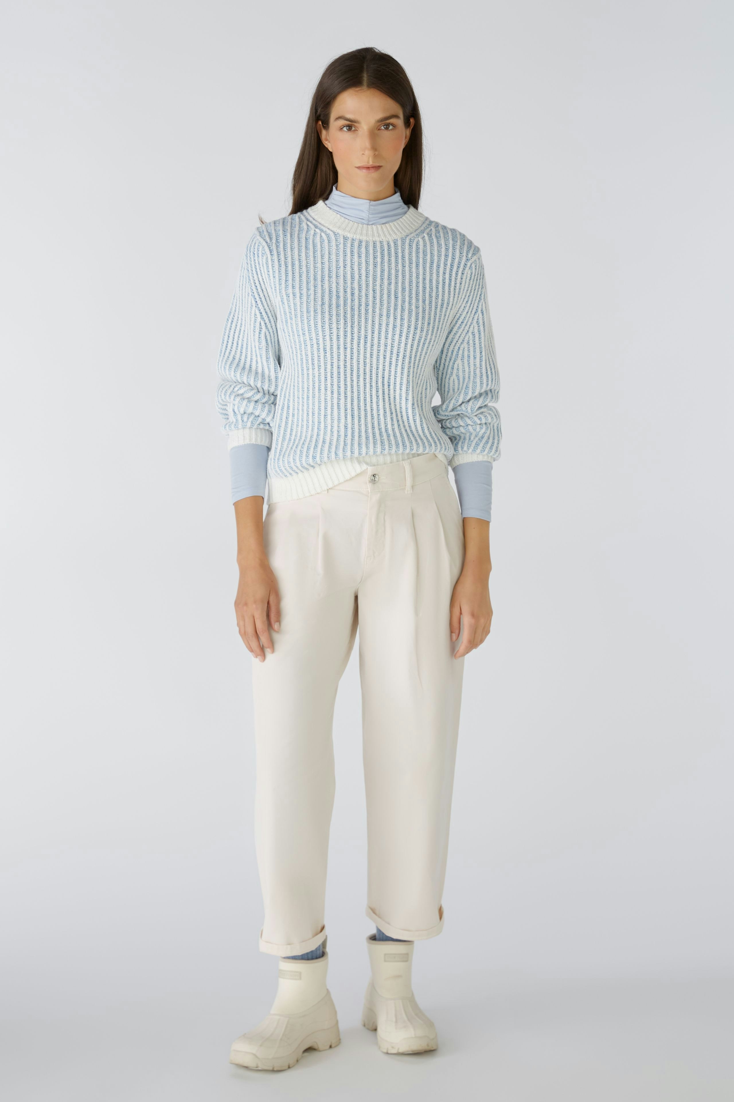Bild 1 von Pullover - offwhite blue in offwhite blue | Oui