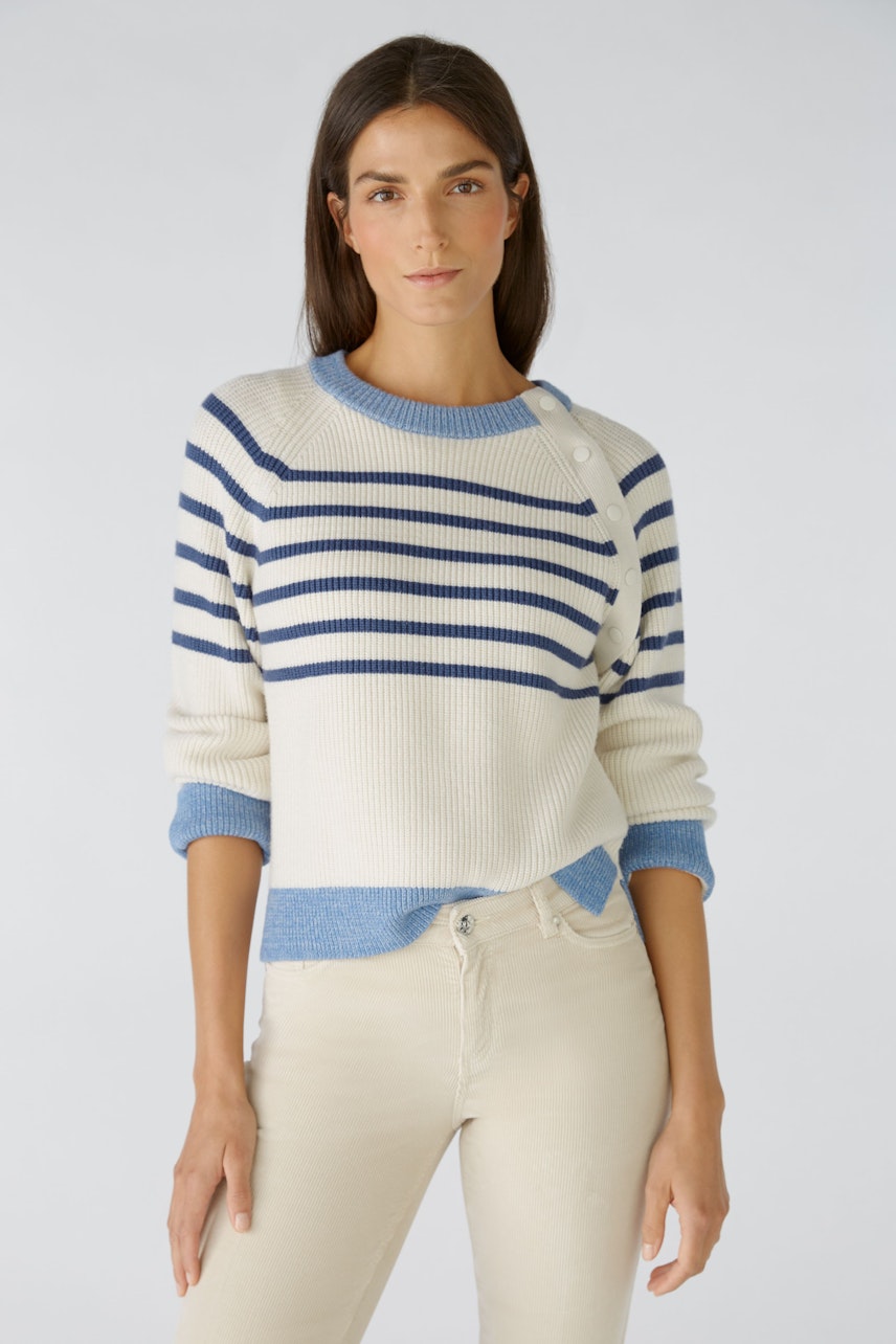 Bild 3 von Pullover - offwhite blue in offwhite blue | Oui