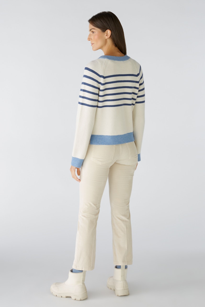 Bild 4 von Pullover - offwhite blue in offwhite blue | Oui