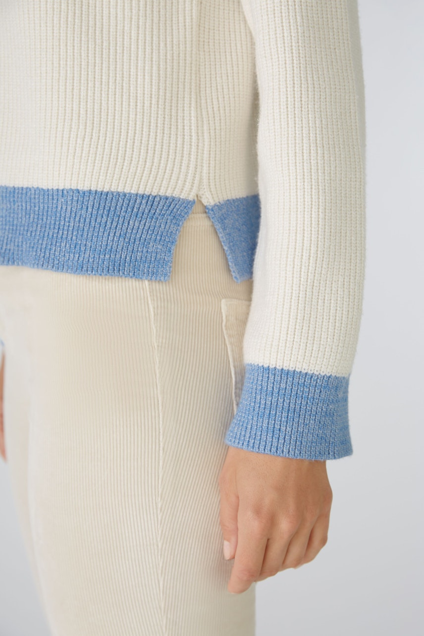 Bild 5 von Pullover - offwhite blue in offwhite blue | Oui