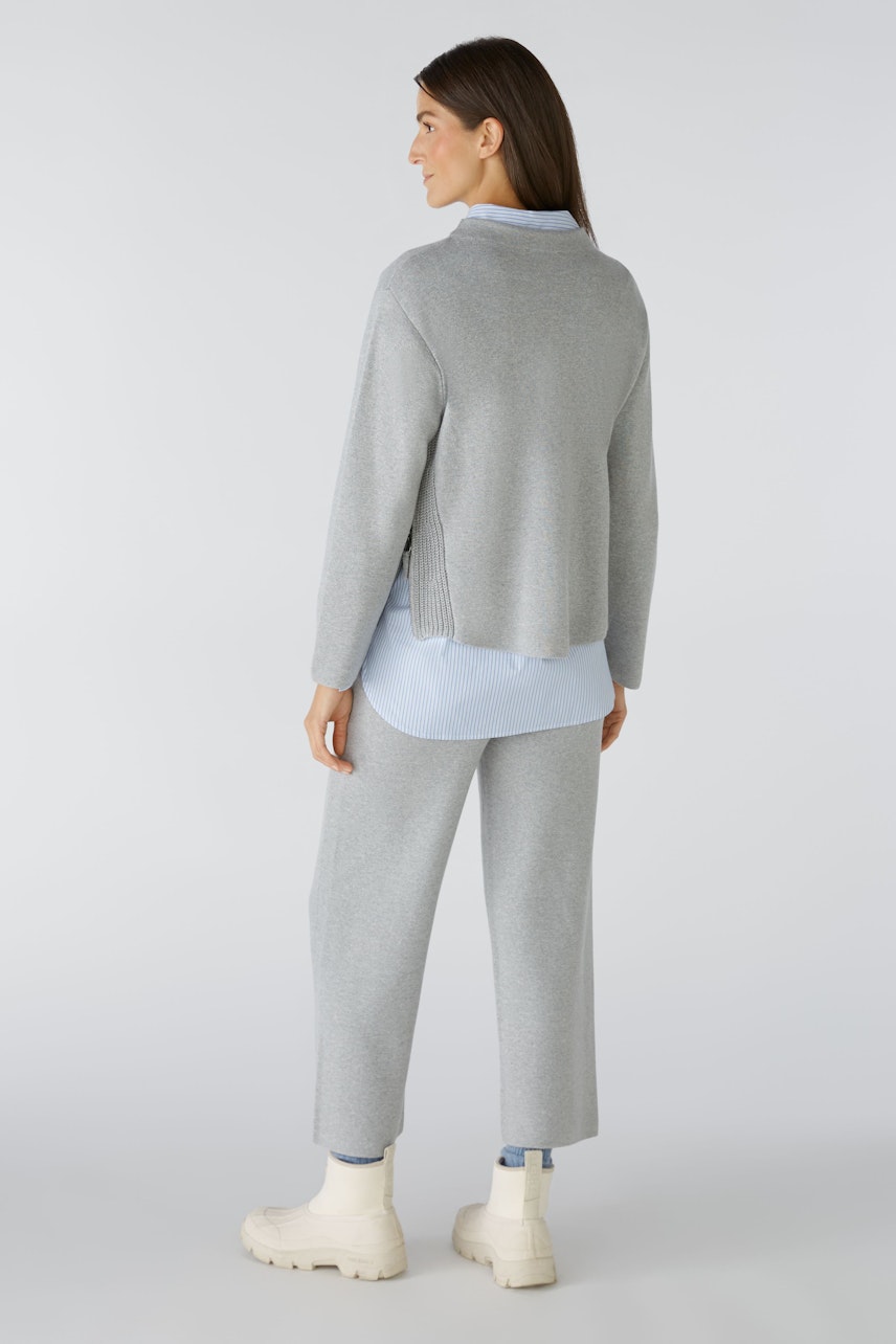 Bild 3 von Pullover - light grey in light grey | Oui