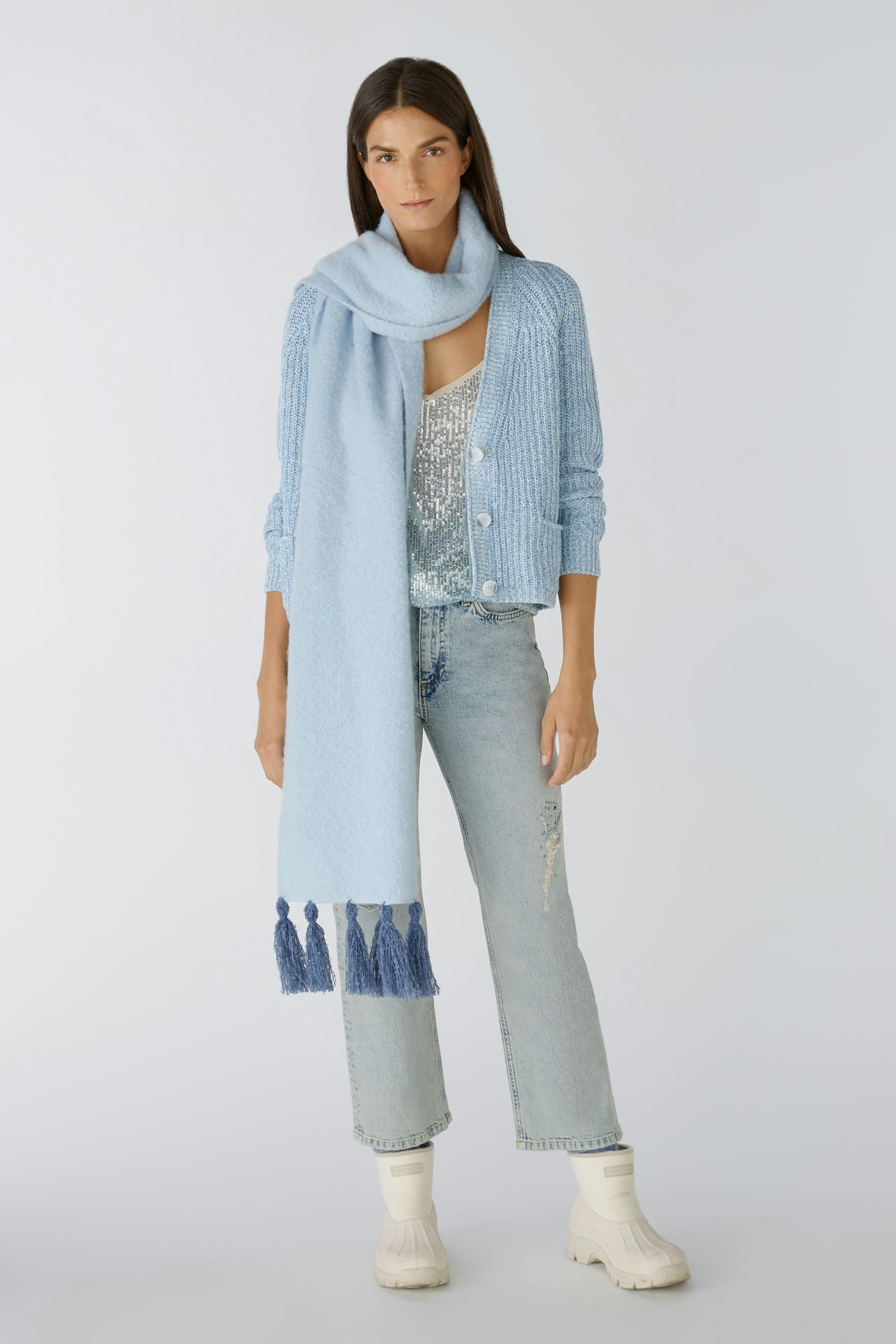 Bild 1 von Schal - light blue in light blue | Oui