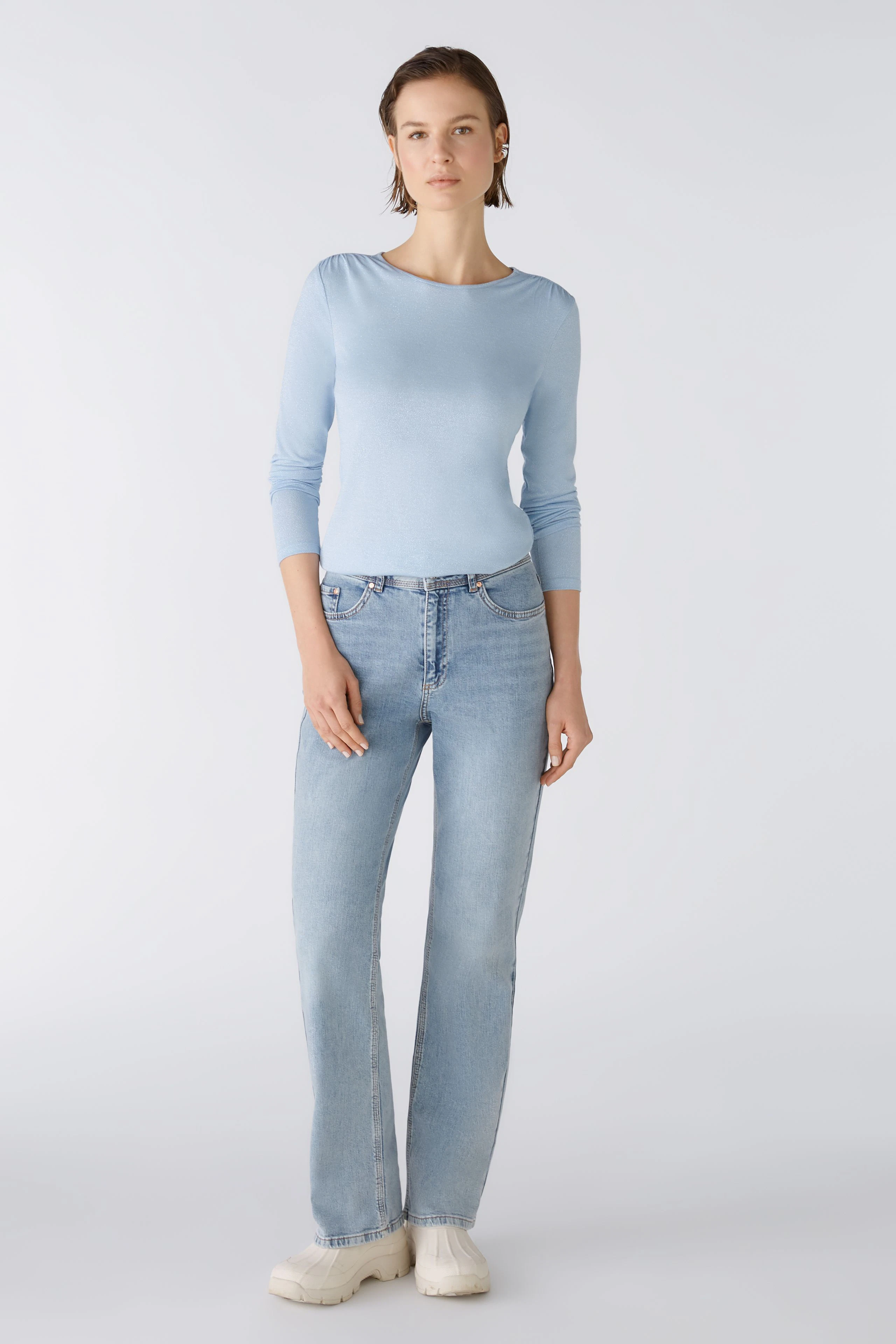 Bild 2 von Langarmshirt - sky blue in sky blue | Oui