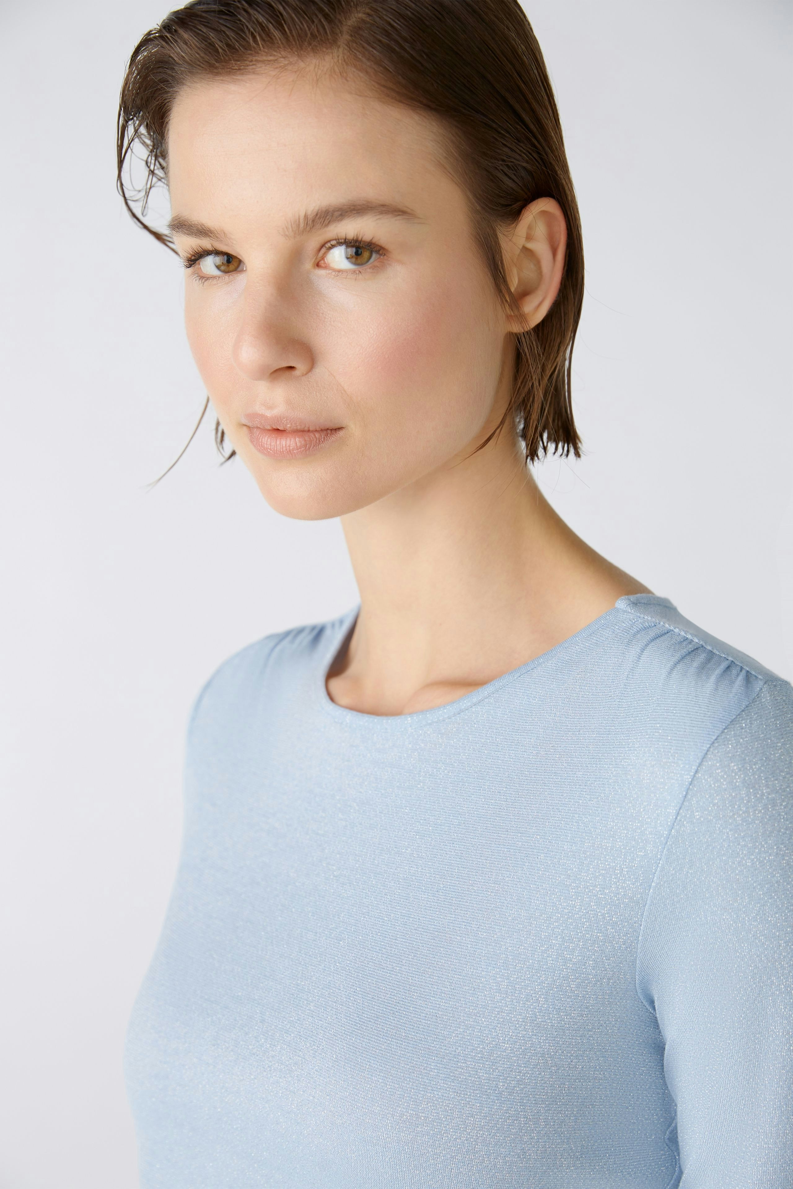 Bild 5 von Long-sleeved shirt - sky blue in sky blue | Oui