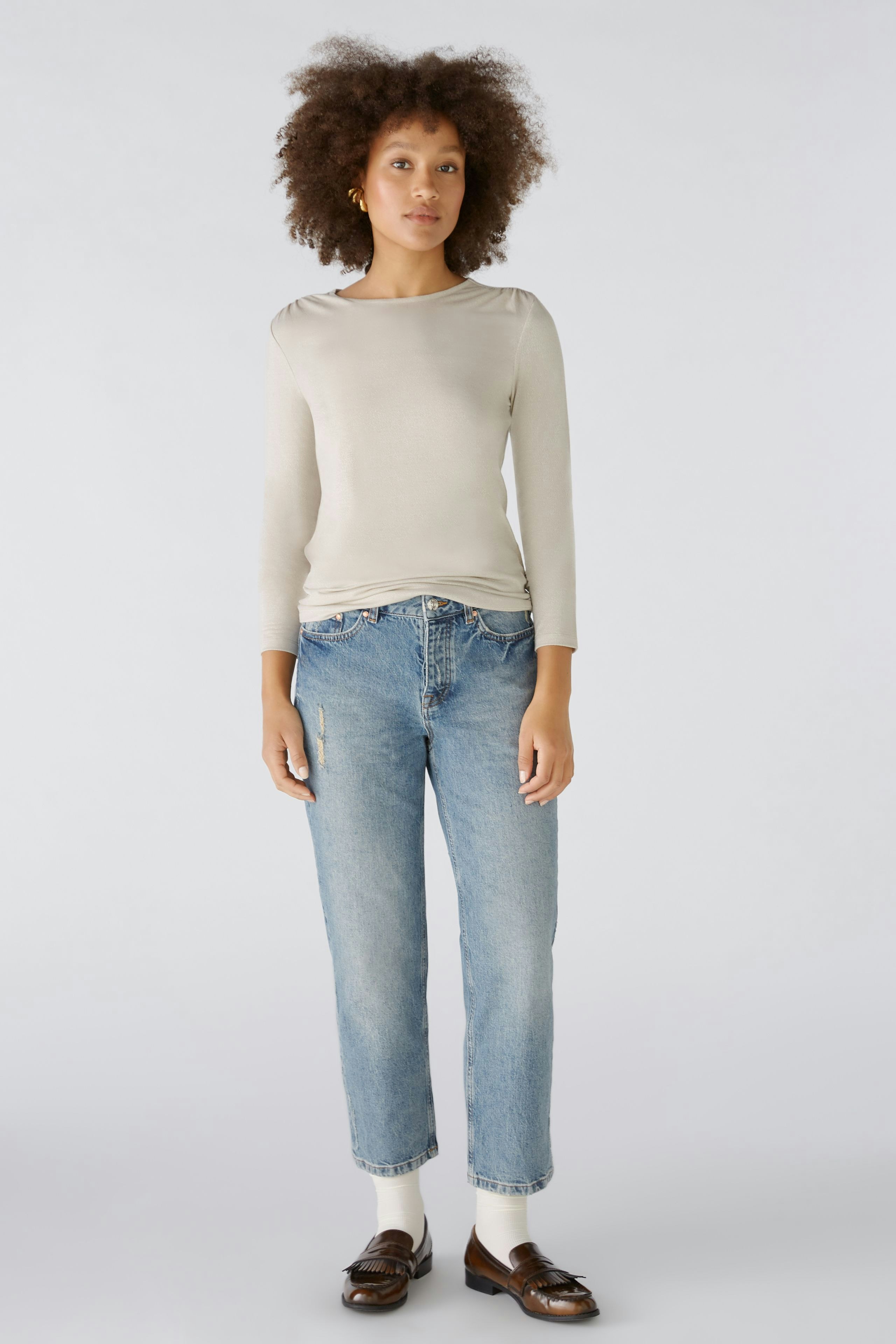 Bild 2 von Langarmshirt - light beige mel in light beige mel | Oui