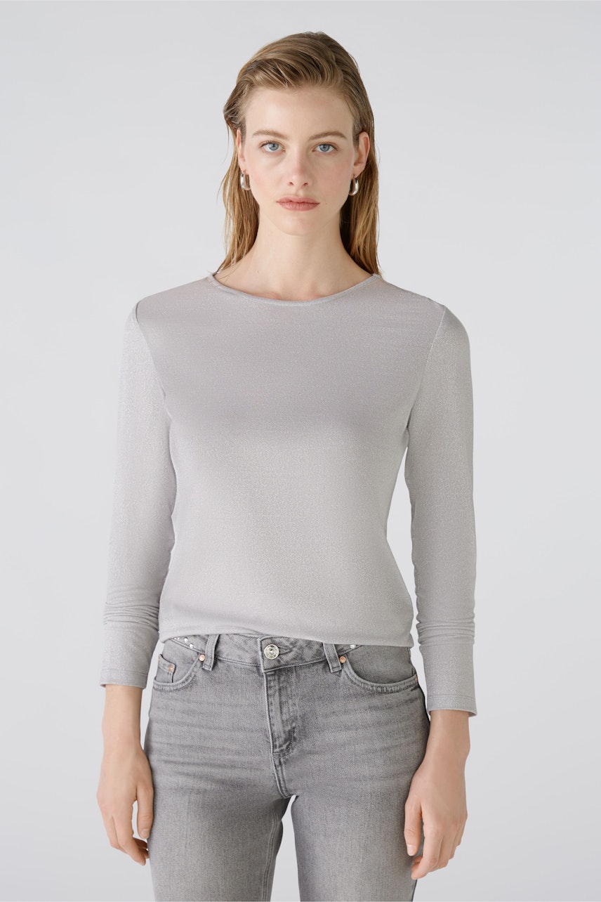 Bild 3 von Langarmshirt - light grey in light grey | Oui