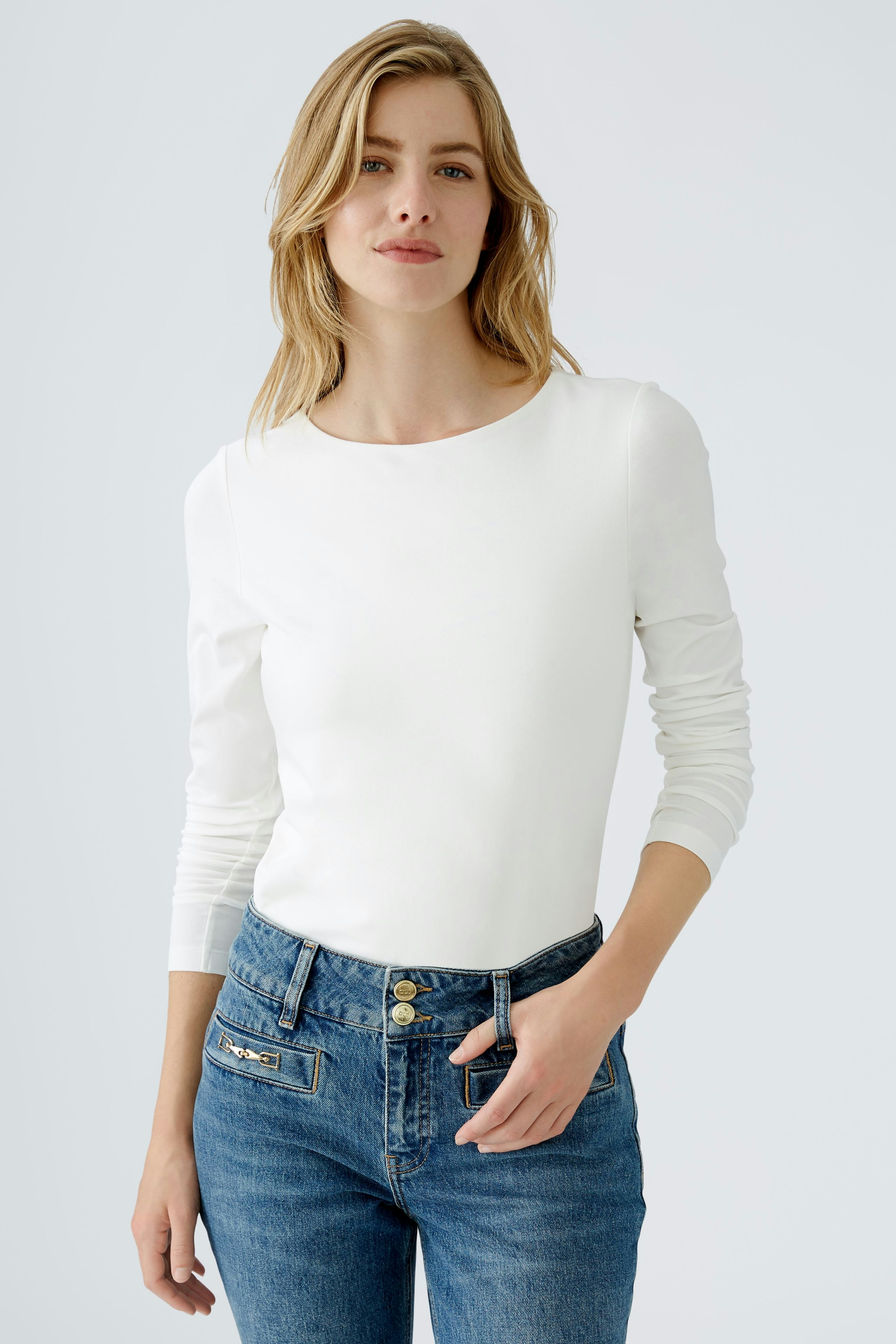 Bild 2 von Langarmshirt - cloud dancer in cloud dancer | Oui