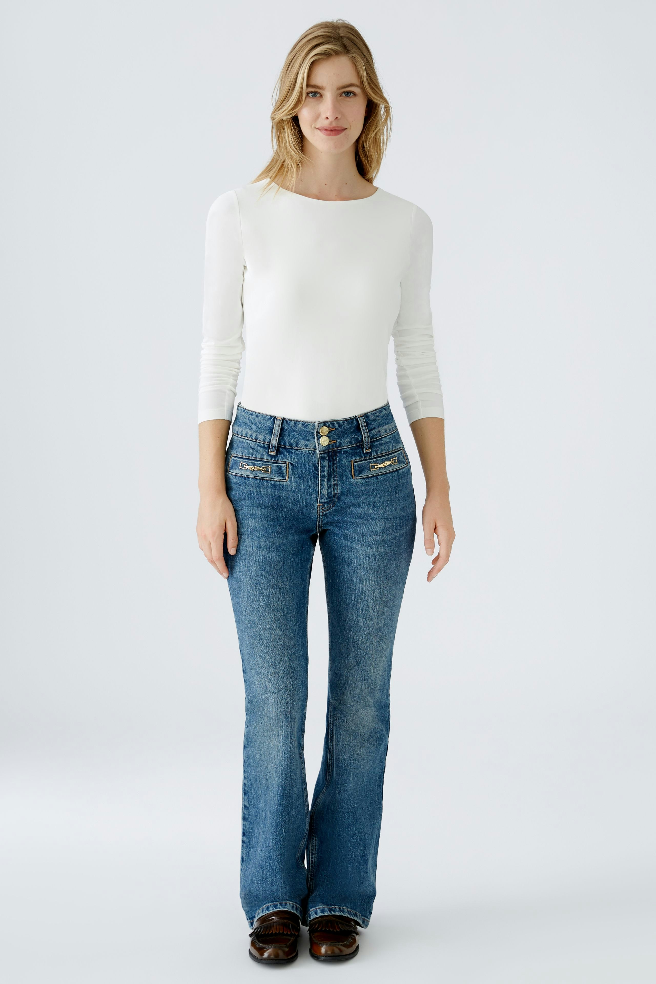 Bild 1 von Langarmshirt - cloud dancer in cloud dancer | Oui