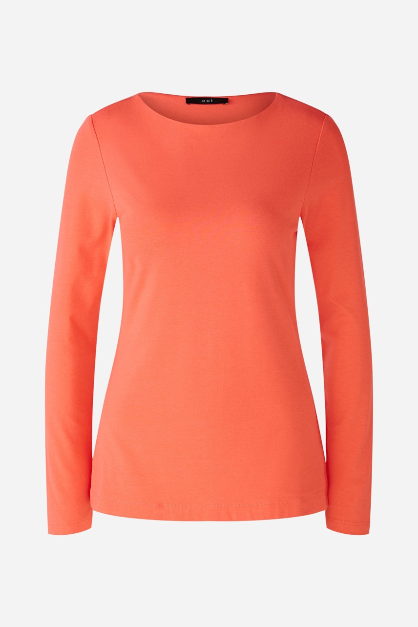 Bild 1 von Long-sleeved shirt - hot coral in hot coral | Oui