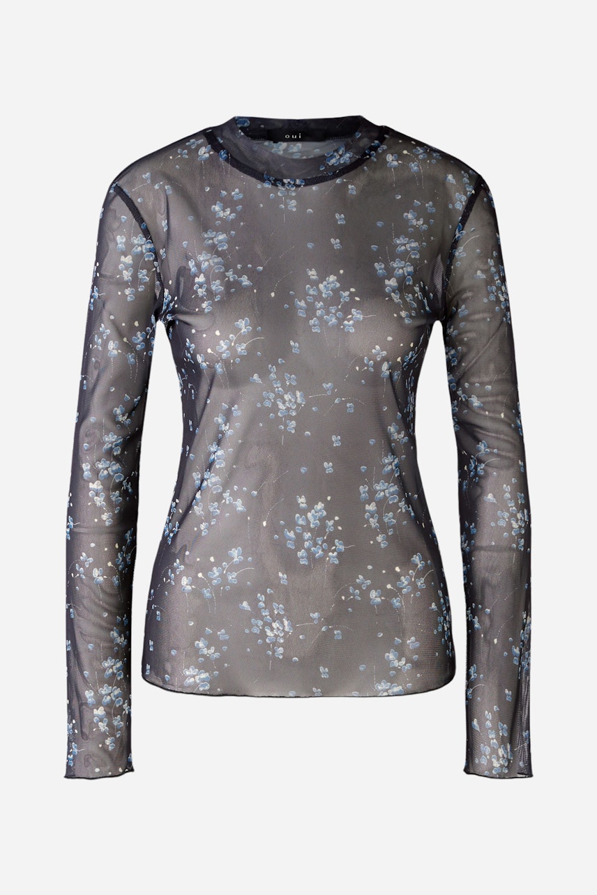 Bild 1 von Long-sleeved shirt - dark blue  blue in dark blue  blue | Oui