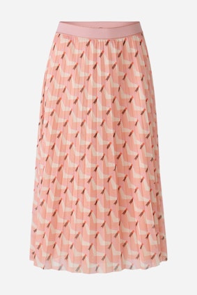 Midi skirt - apricot red