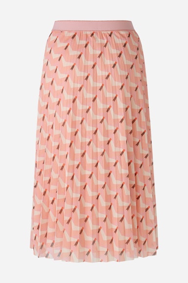 Bild 2 von Midi skirt - apricot red in apricot red | Oui