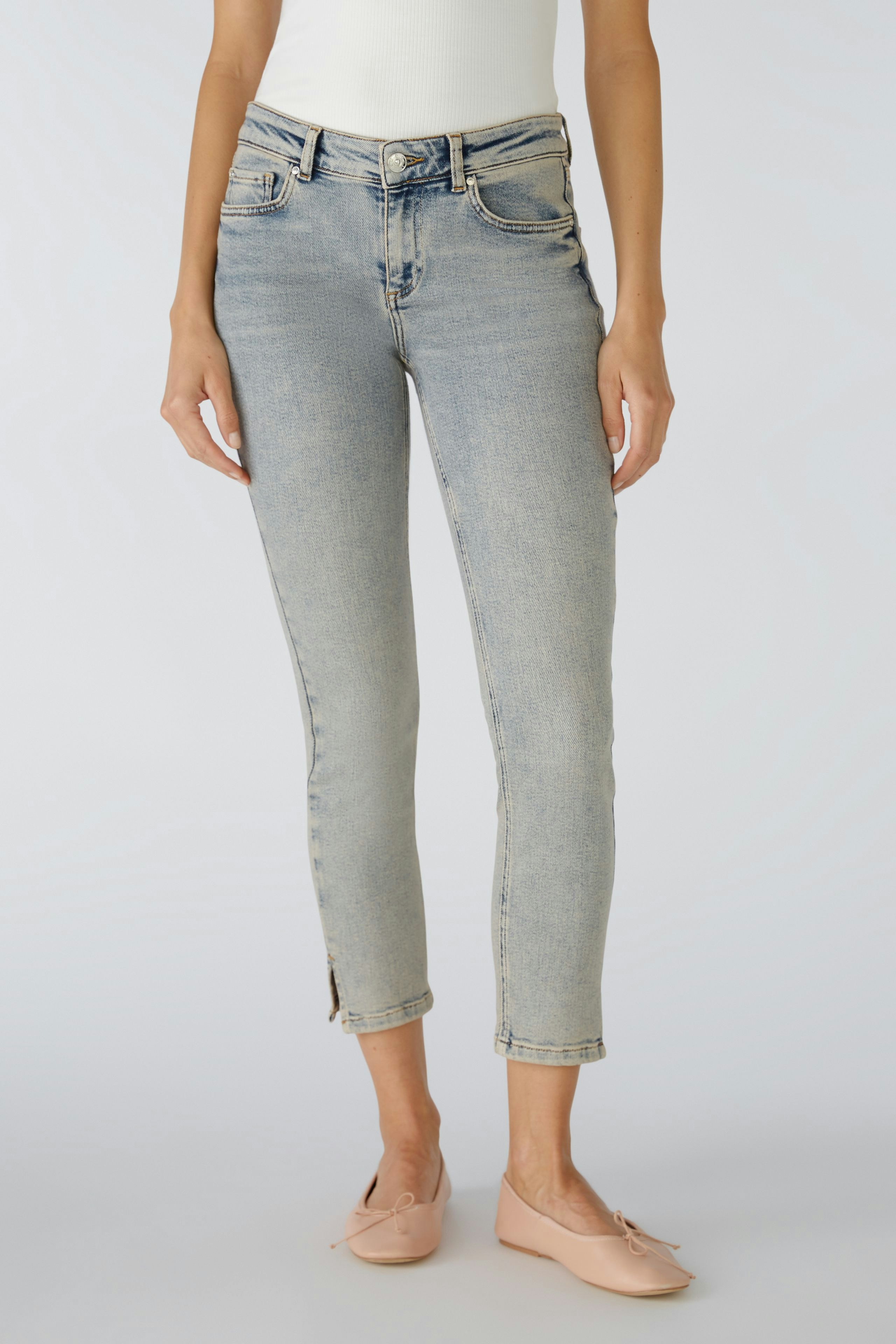 Bild 2 von Jeans THE CROPPED - grey denim in grey denim | Oui