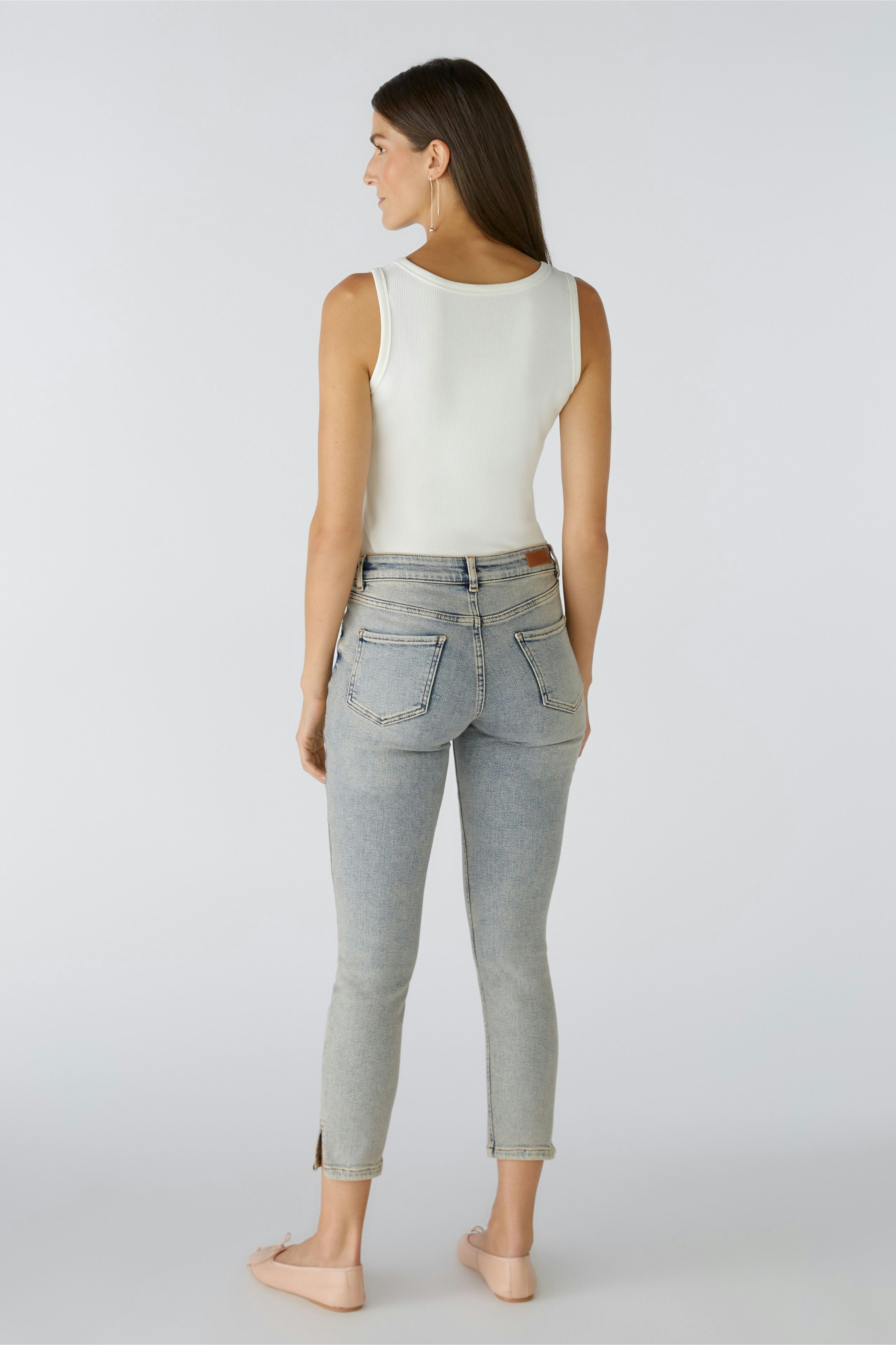Bild 3 von Jeans THE CROPPED - grey denim in grey denim | Oui
