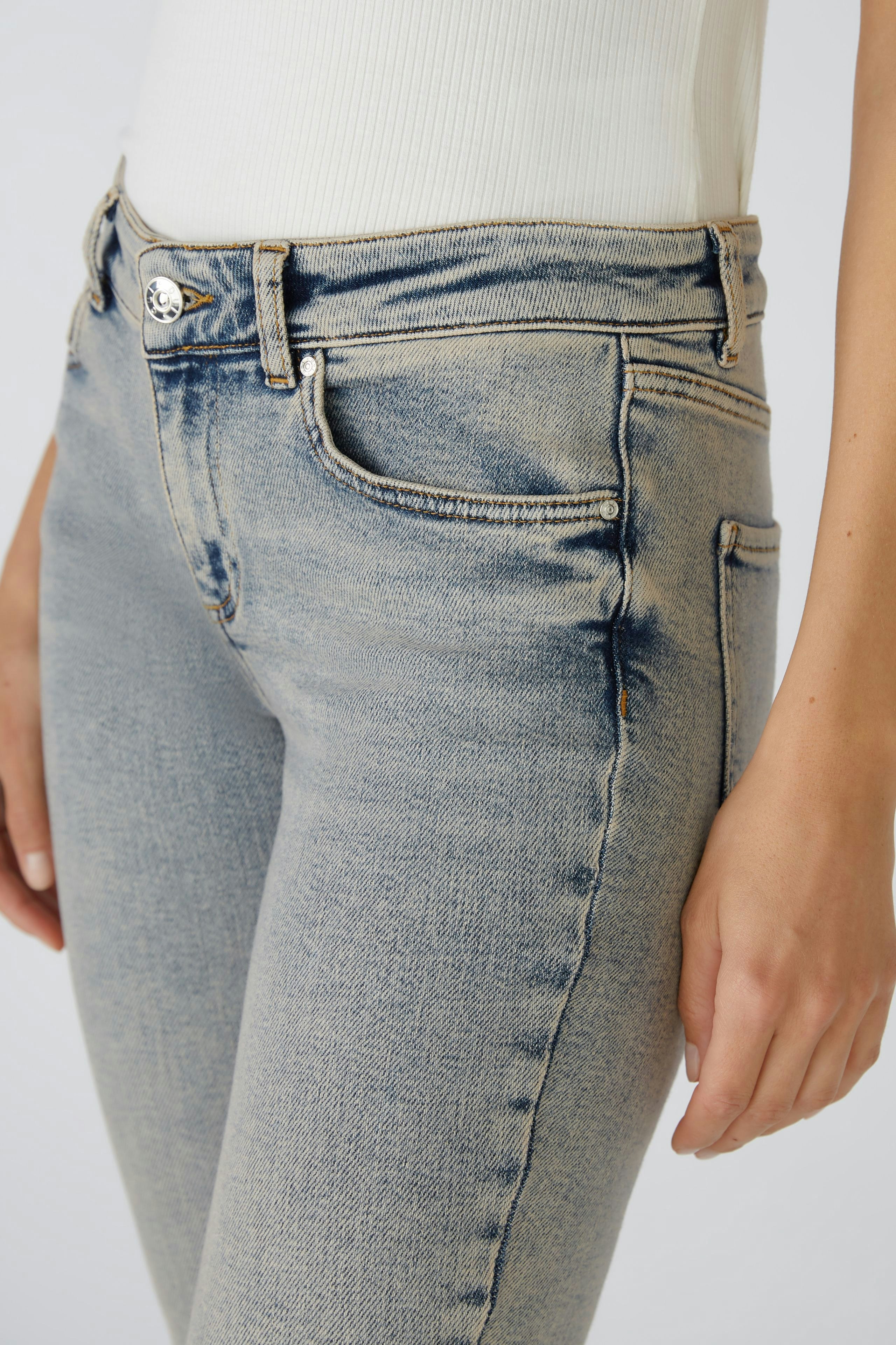 Bild 4 von Jeans THE CROPPED - grey denim in grey denim | Oui