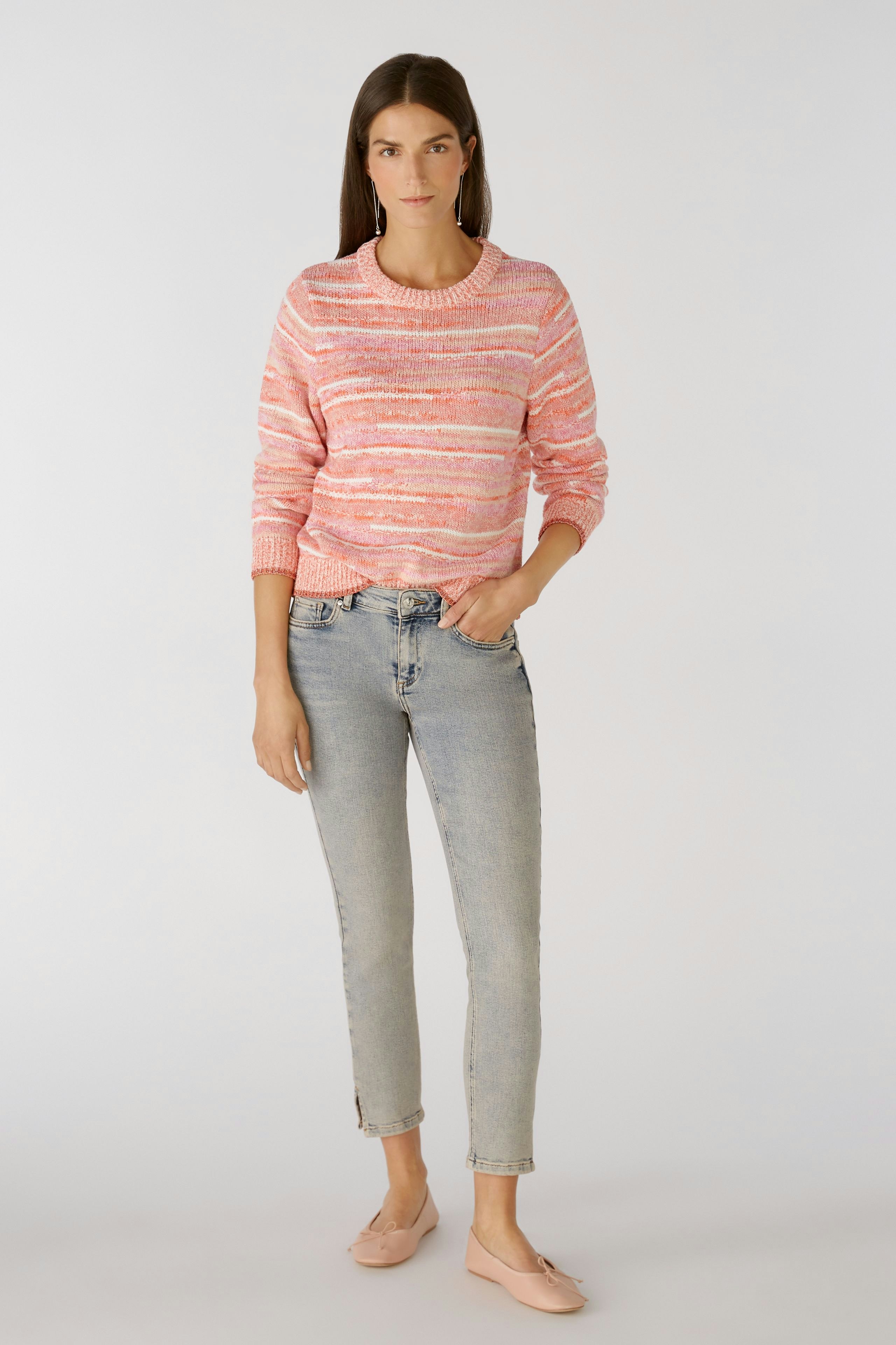 Bild 1 von Jeans THE CROPPED - grey denim in grey denim | Oui