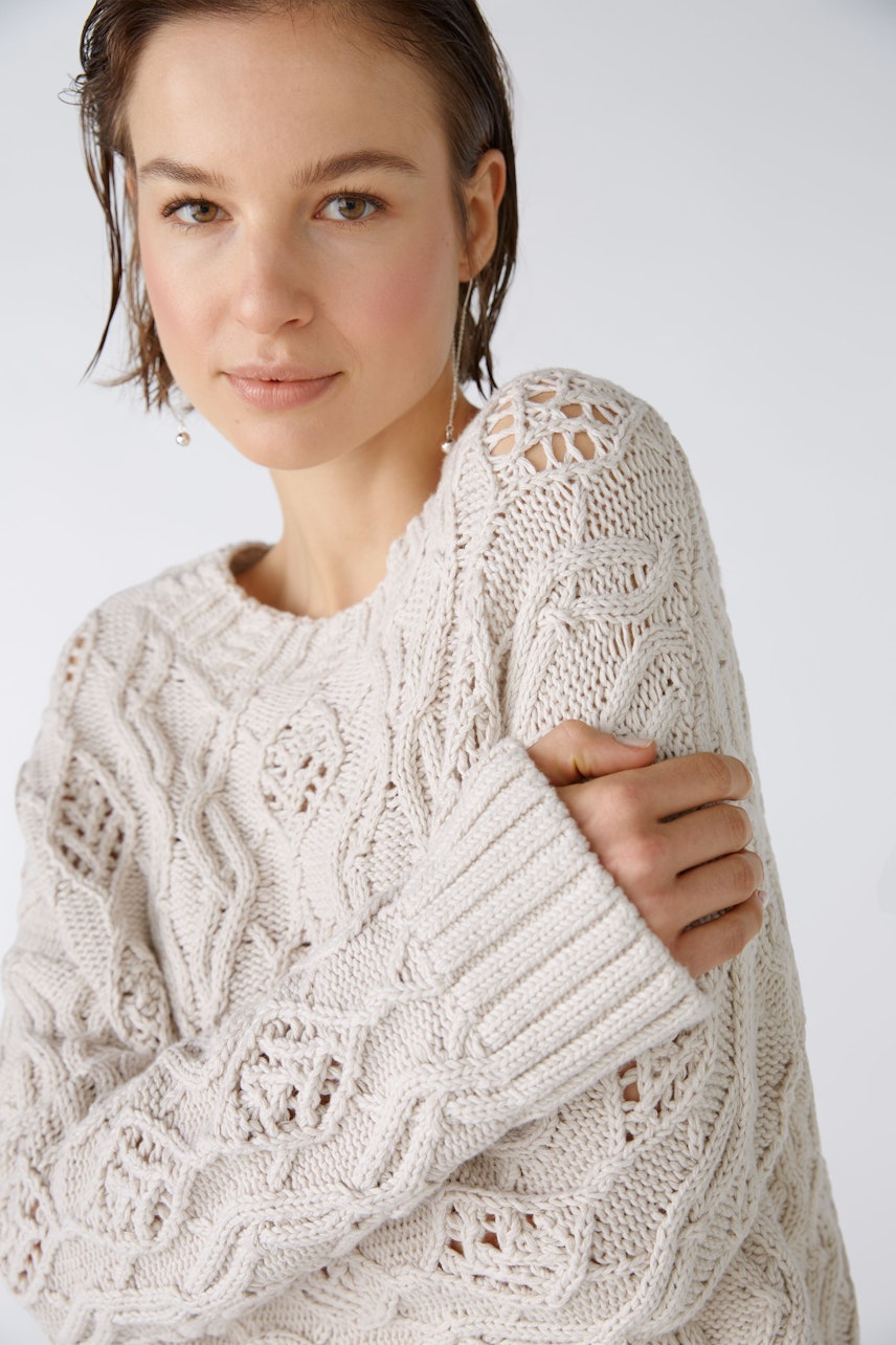 Bild 6 von Pullover - light beige mel in light beige mel | Oui