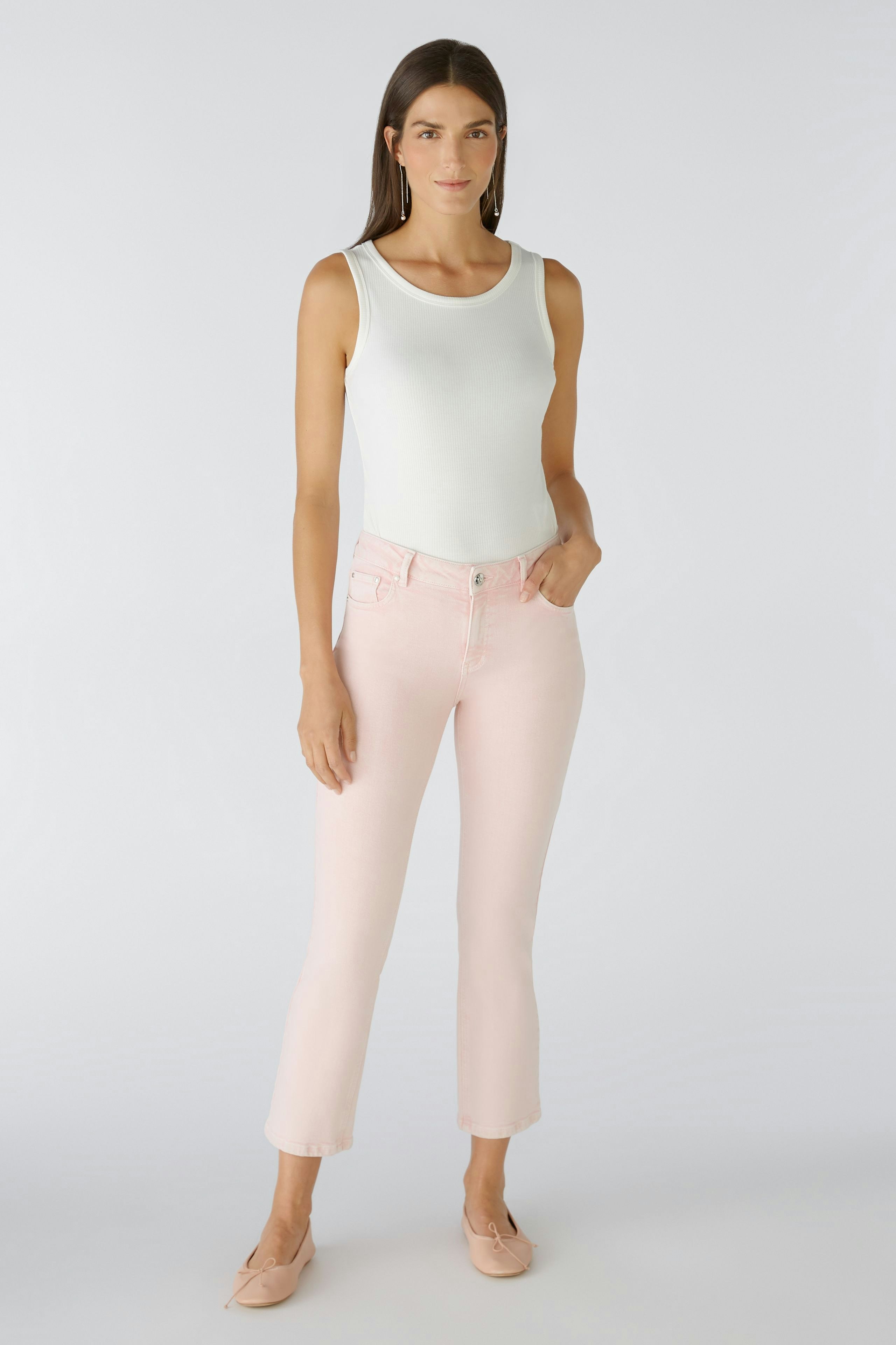 Bild 6 von Jeans the straight - apricot red in apricot red | Oui