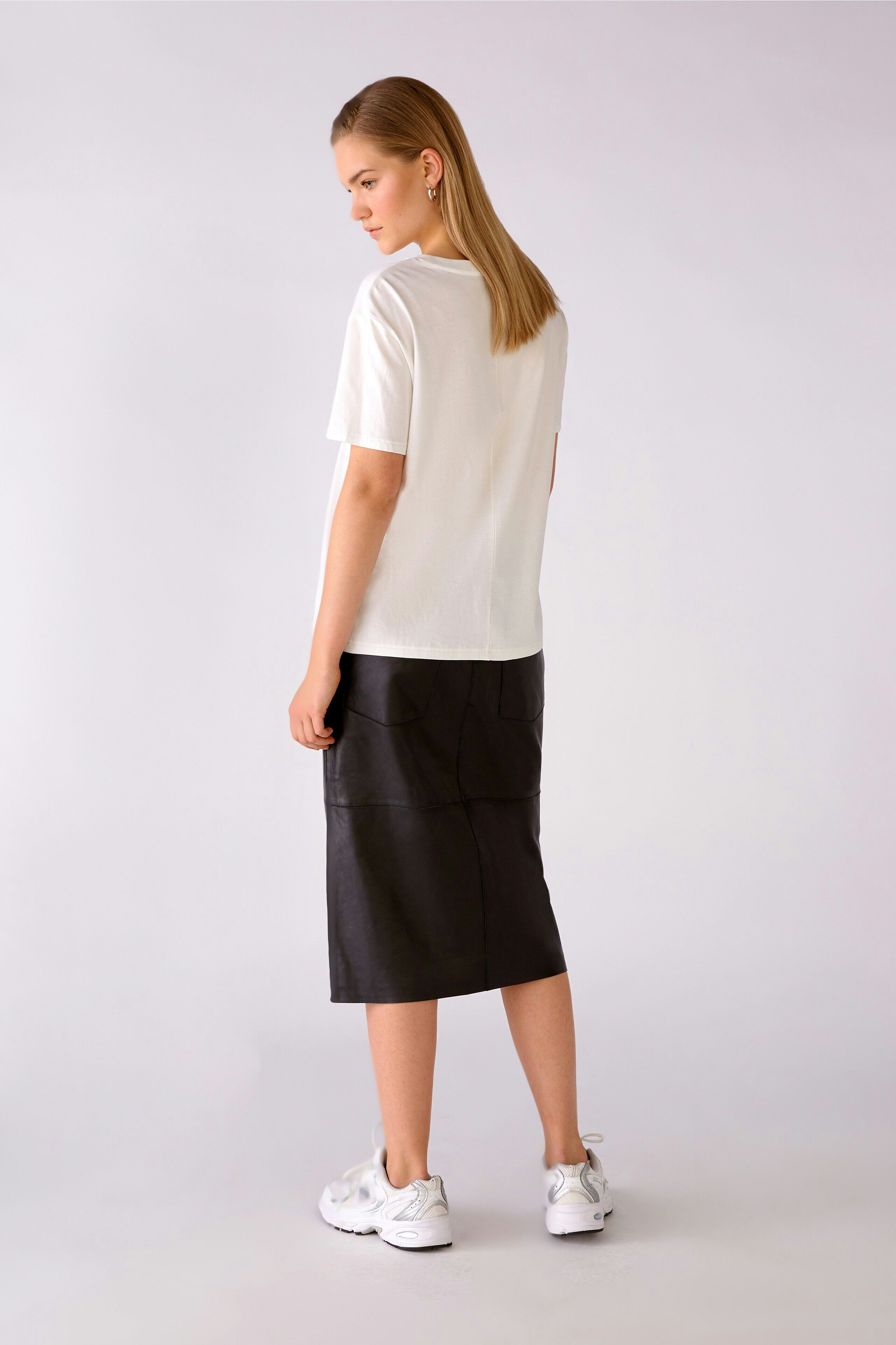 Bild 4 von T-shirt - white black in white black | Oui