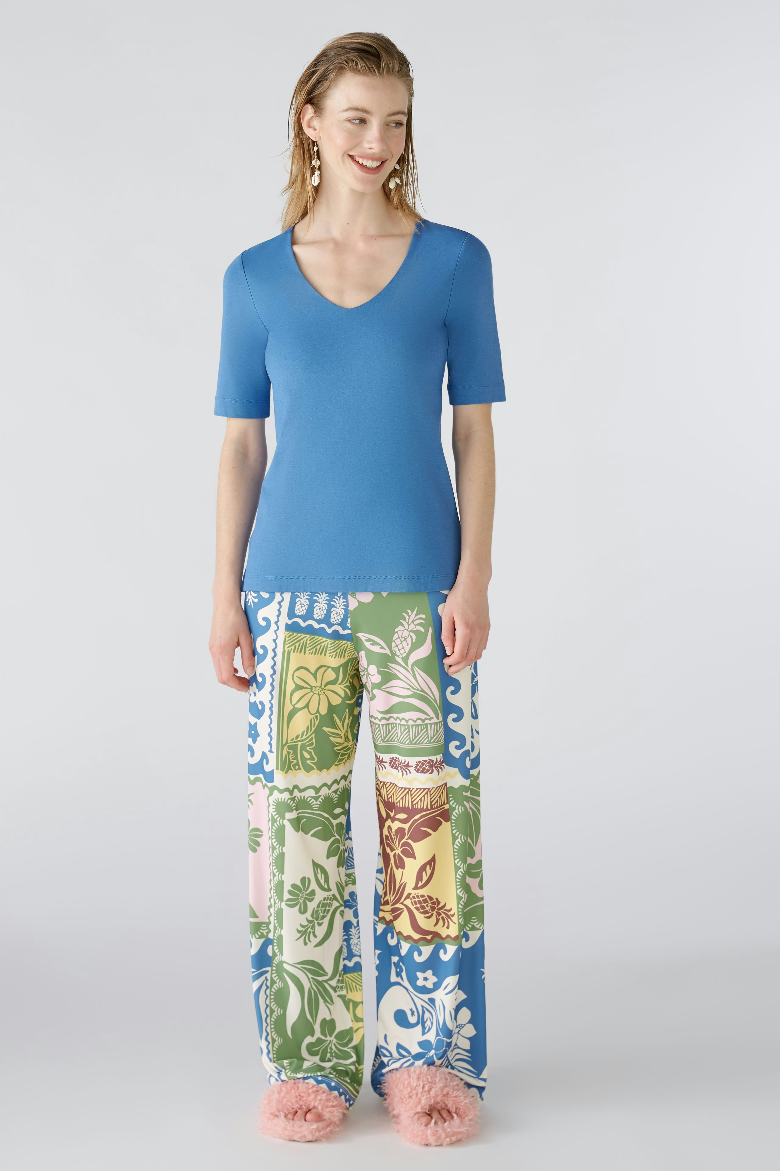 Bild 2 von T-shirt - bright cobalt in bright cobalt | Oui