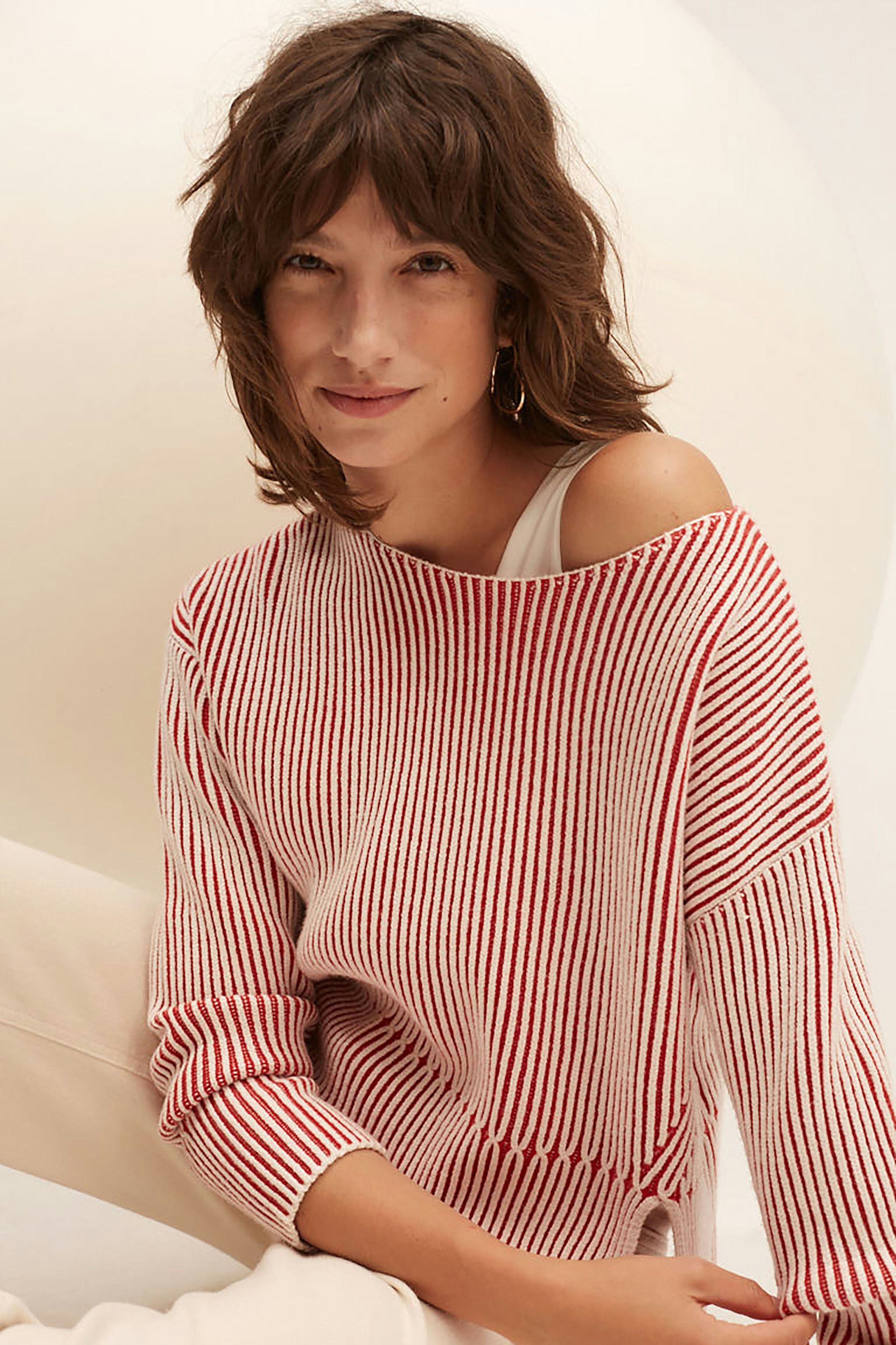 Bild 7 von Pullover - red white in red white | Oui