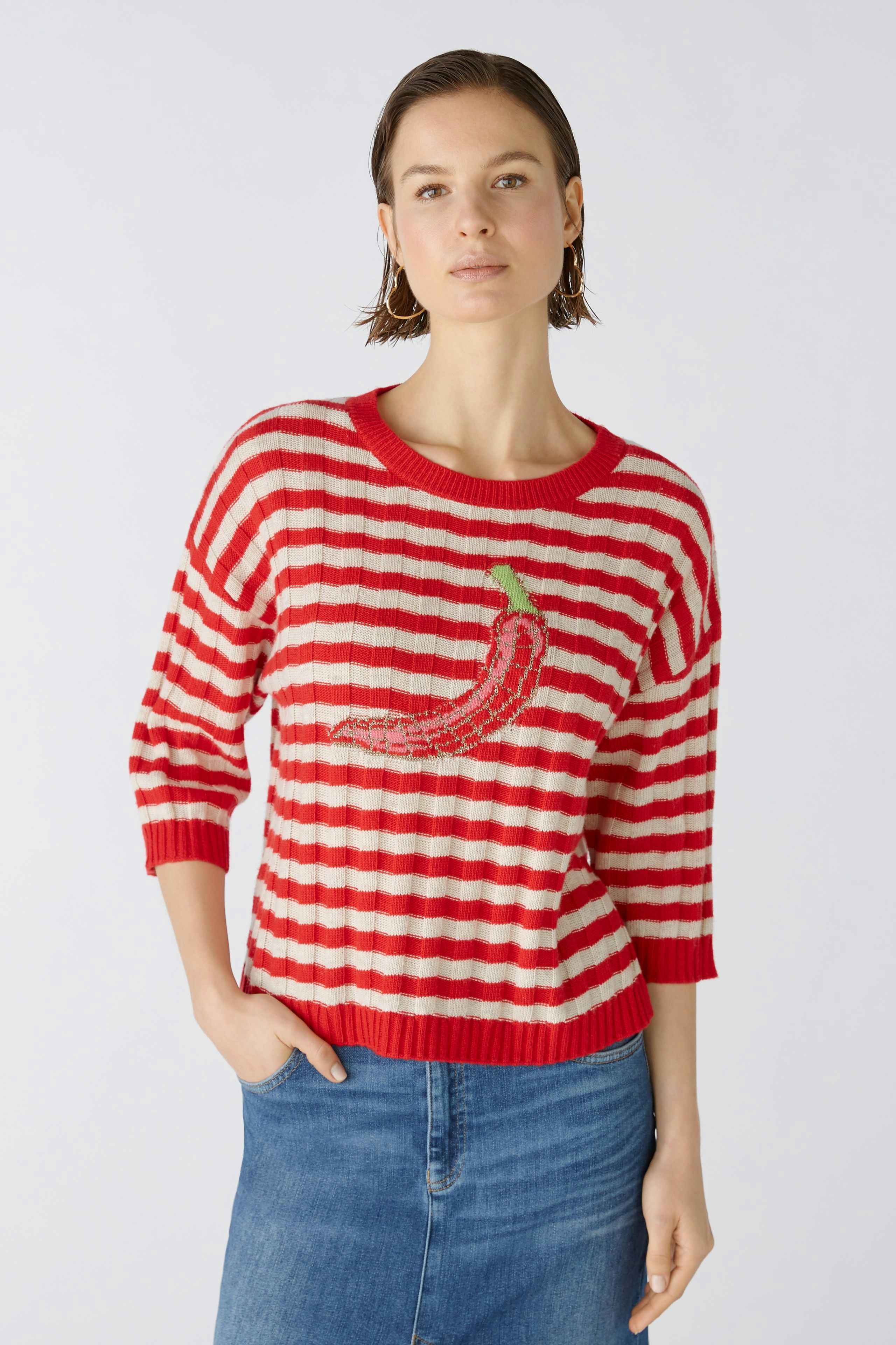 Bild 1 von Pullover - red stone in red stone | Oui