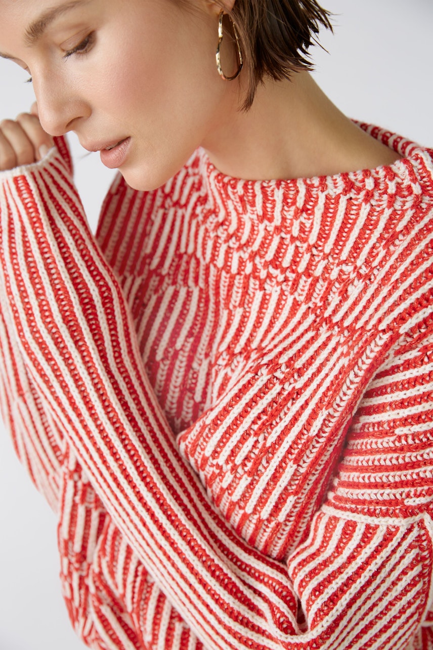 Bild 6 von Pullover - red white in red white | Oui