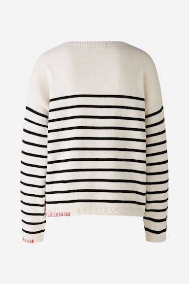 Bild 9 von Pullover - offwhite black in offwhite black | Oui