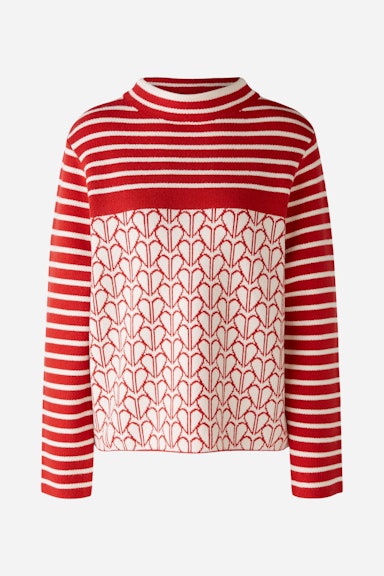 Bild 6 von Pullover - offwhite red in offwhite red | Oui