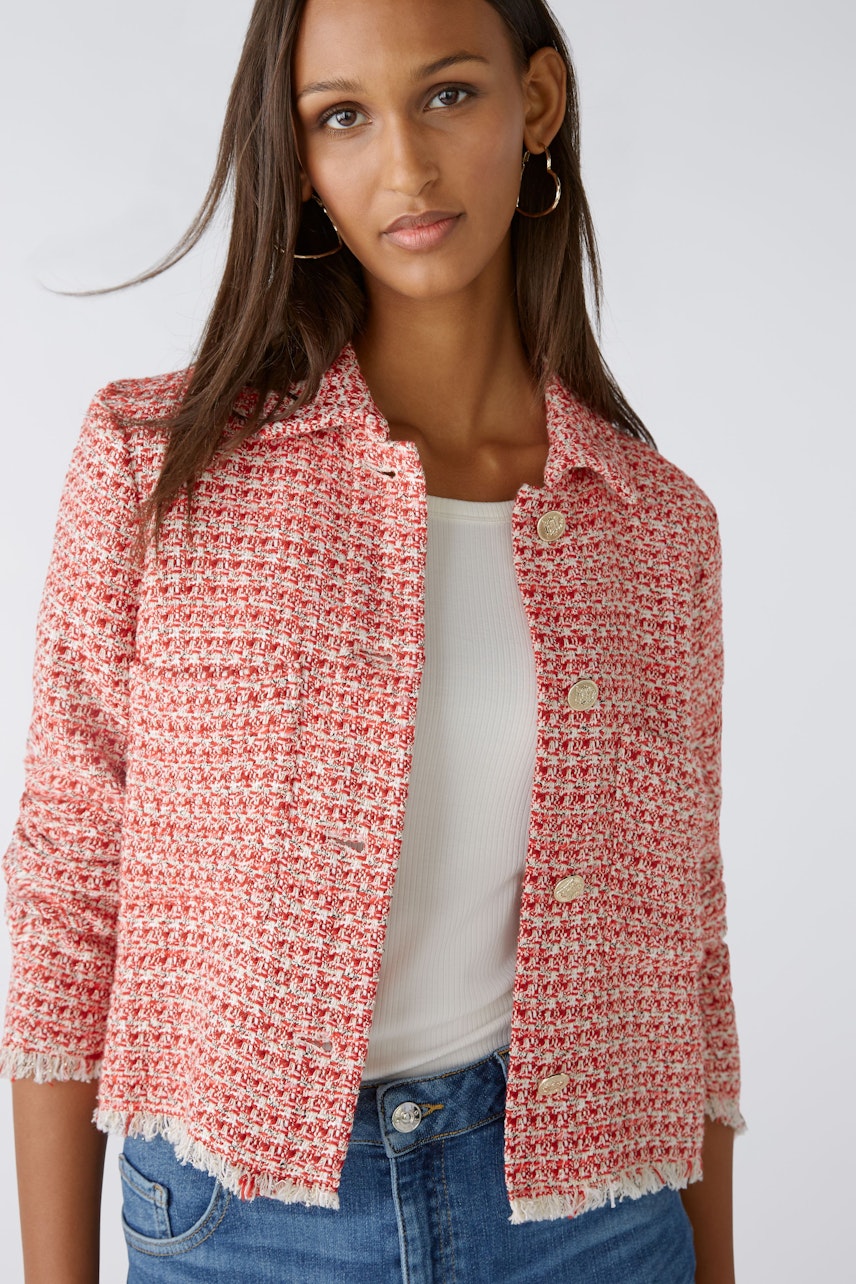 Bild 6 von Jacket - red white in red white | Oui