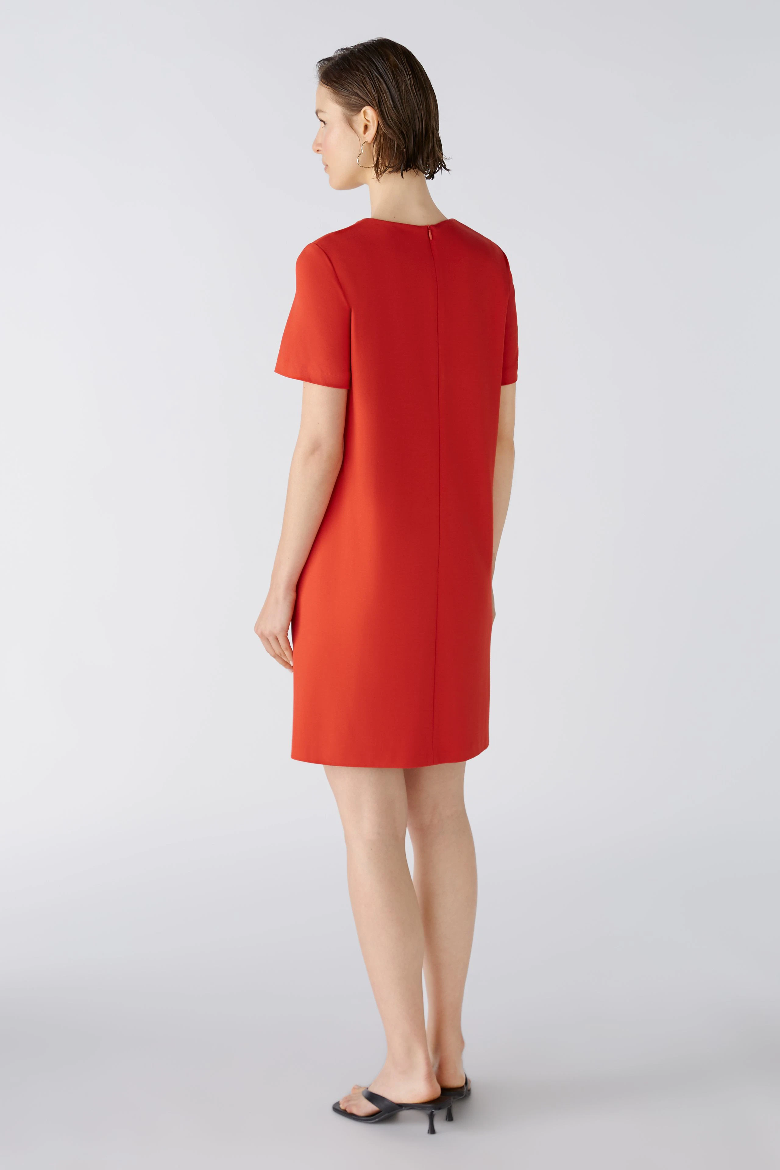 Image 3 of Jersey dress - aura orange in aura orange | Oui