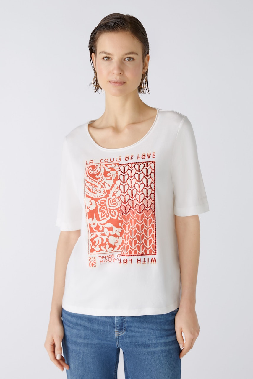 Bild 2 von T-Shirt - cloud dancer in cloud dancer | Oui