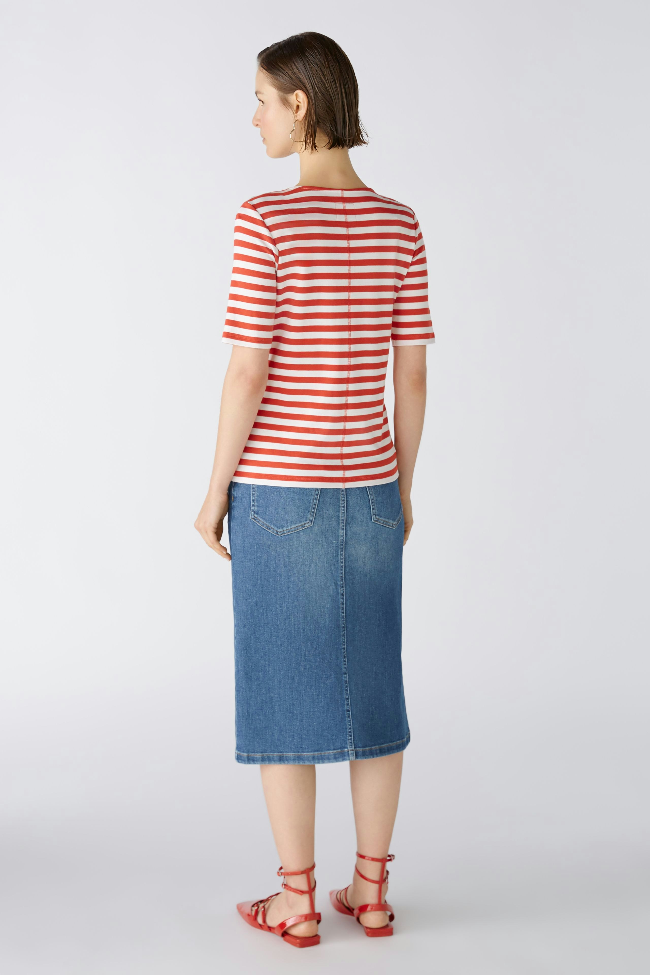 Bild 3 von T-shirt - red white in red white | Oui