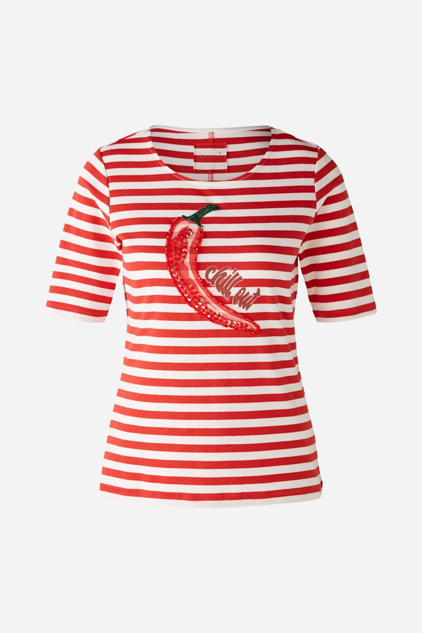 Bild 7 von T-Shirt - red white in red white | Oui