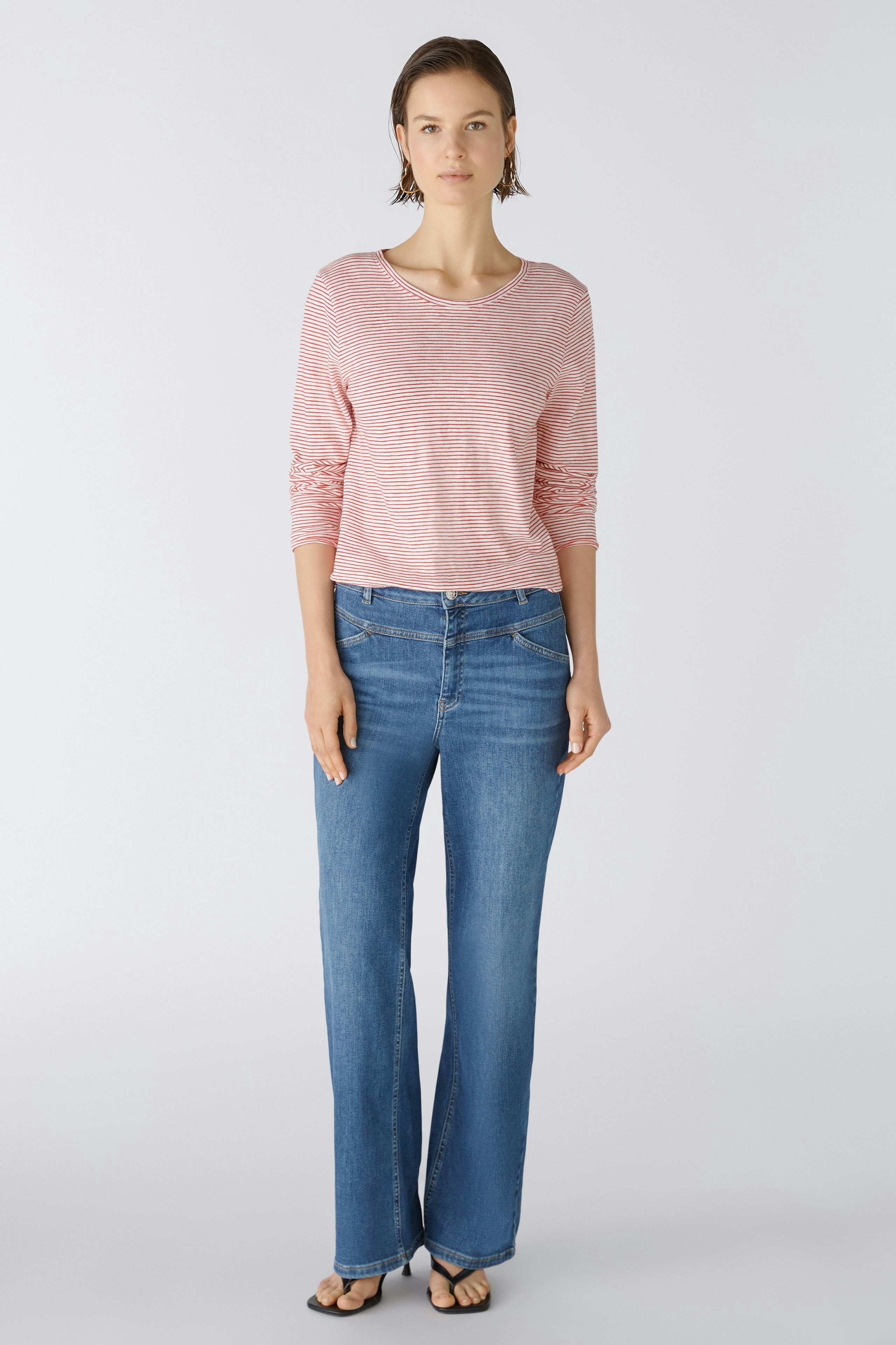 Bild 1 von Langarmshirt - white red in white red | Oui