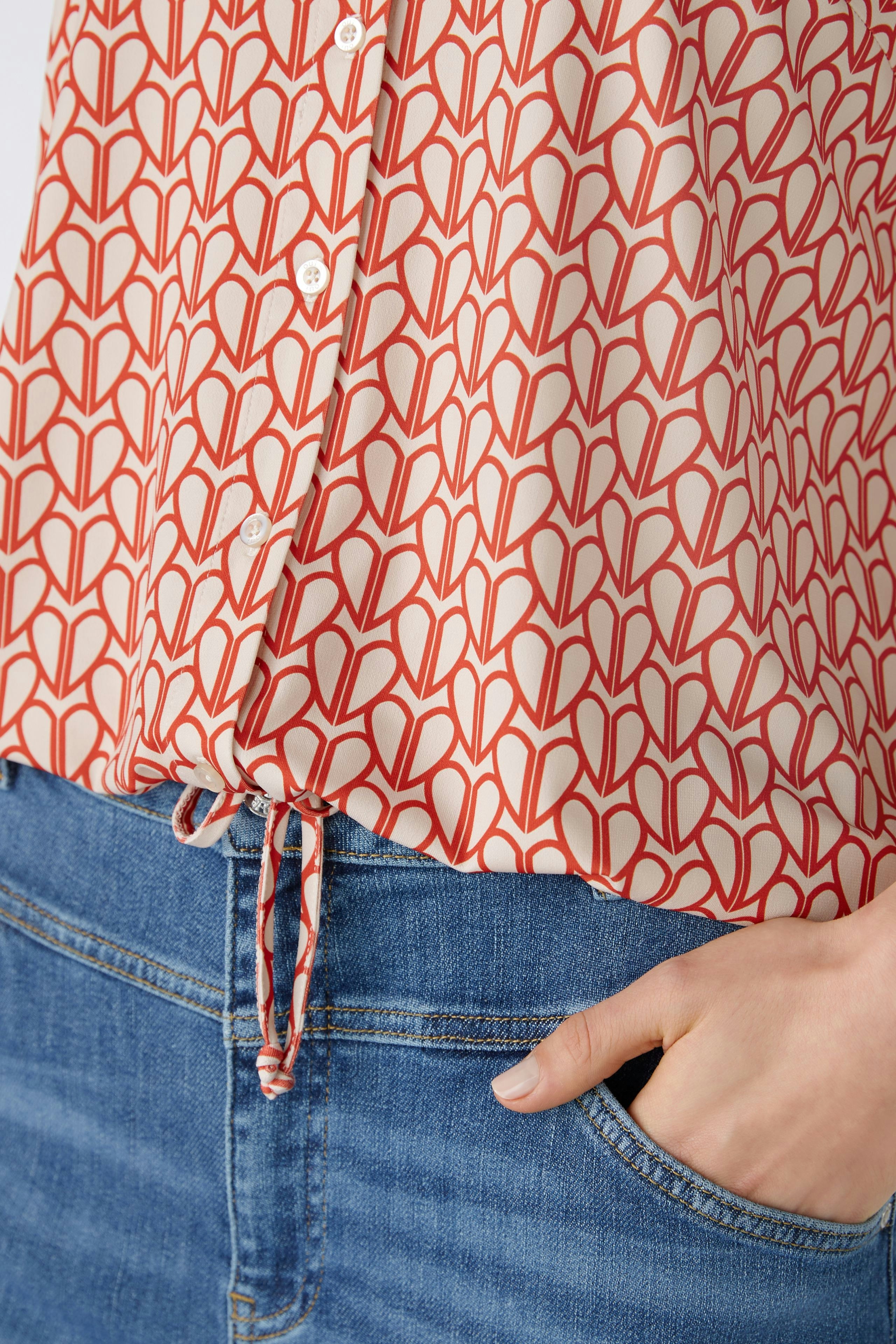 Bild 5 von Blouse - white red in white red | Oui