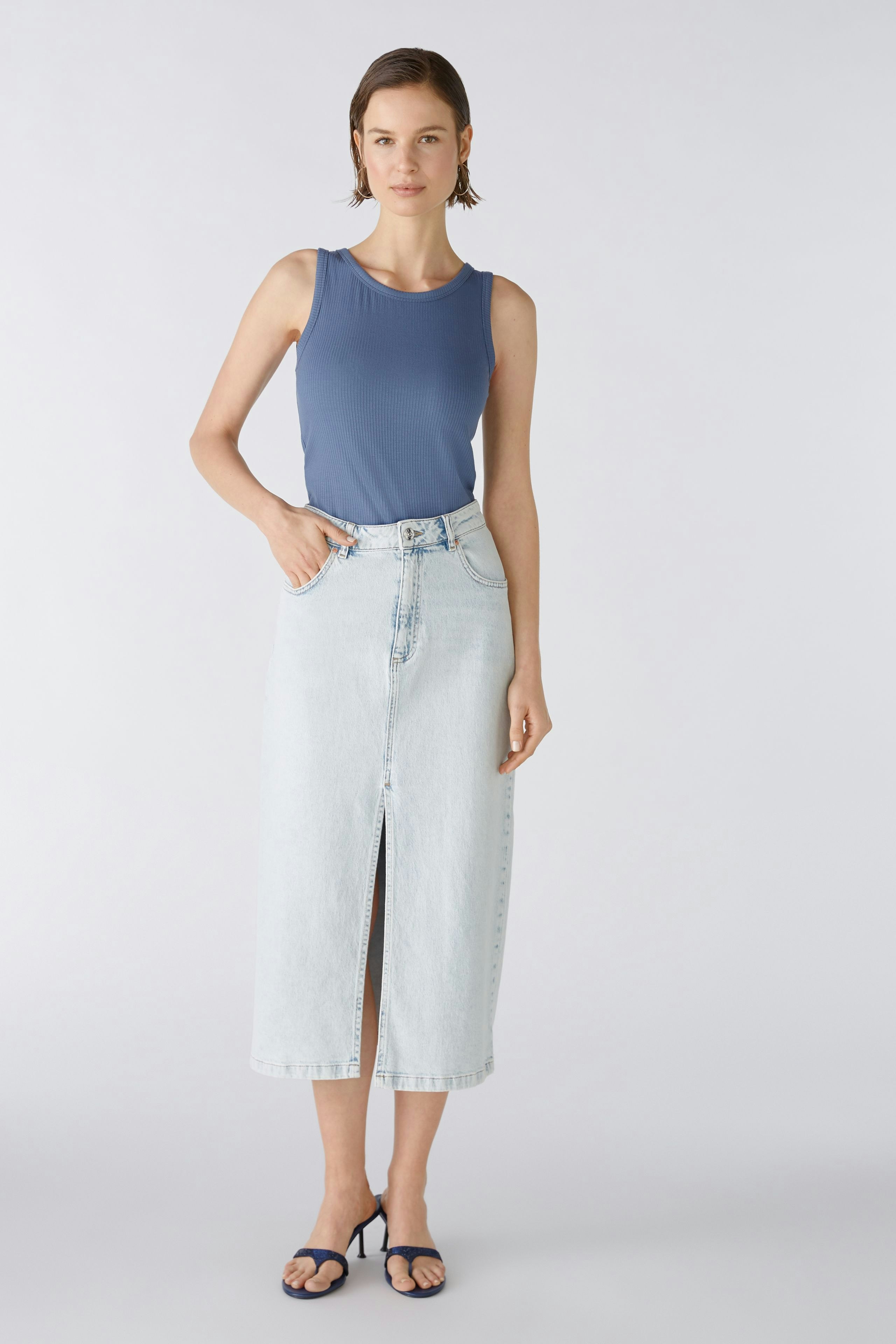 Bild 1 von Top - vintage indigo in vintage indigo | Oui