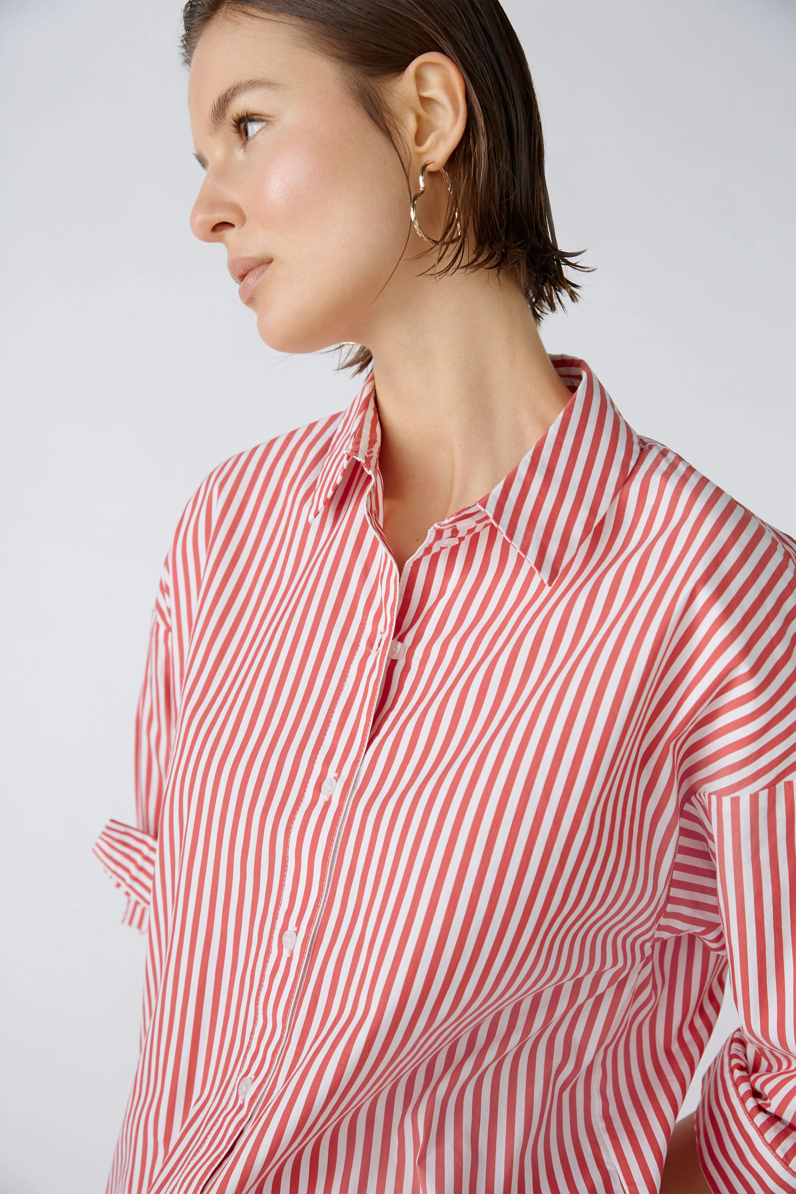 Bild 6 von Hemdbluse - red white in red white | Oui
