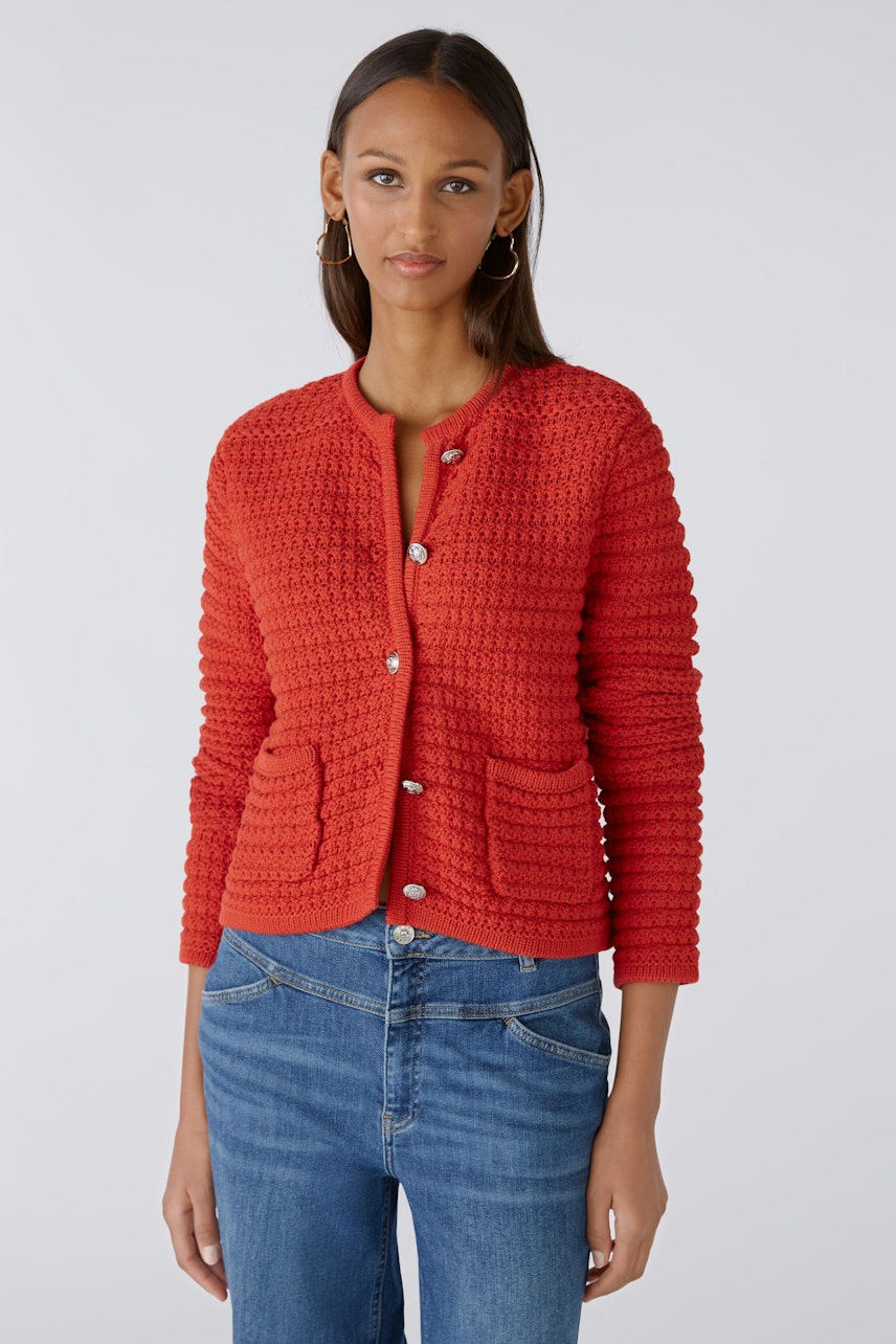 Bild 3 von Cardigan - aura orange in aura orange | Oui