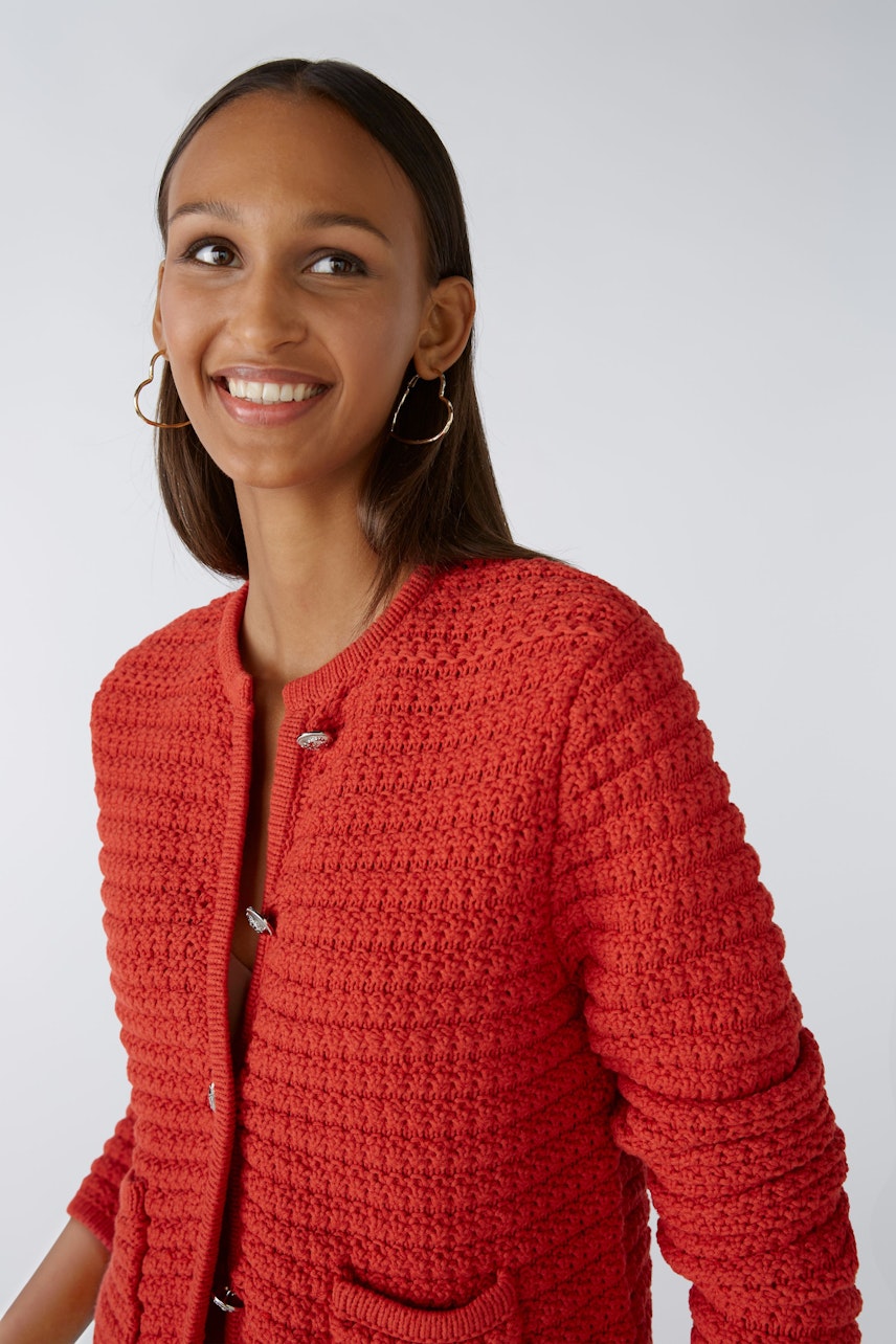 Bild 1 von Cardigan - aura orange in aura orange | Oui